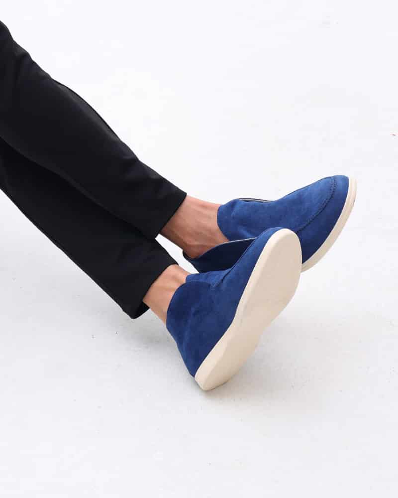 Old Money High Suede Loafers - miniatura 1