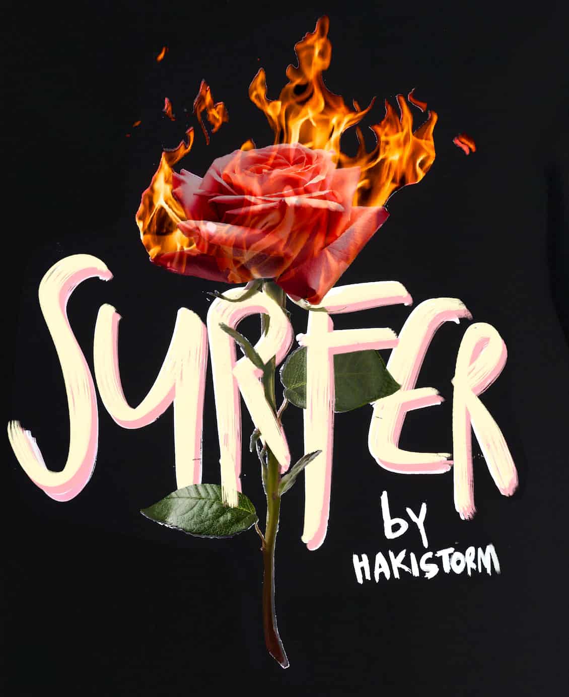 T-Shirt Surfer Rosa - miniatura 3