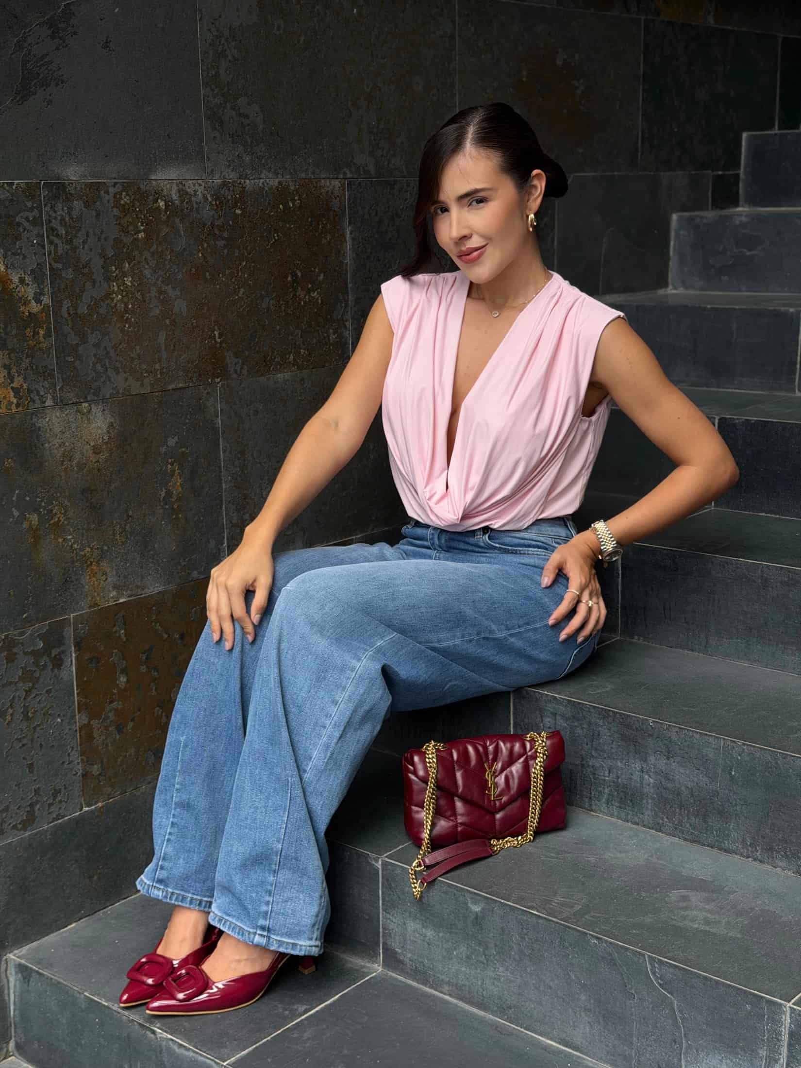 BLUSA PILAR ROSA - miniatura 3