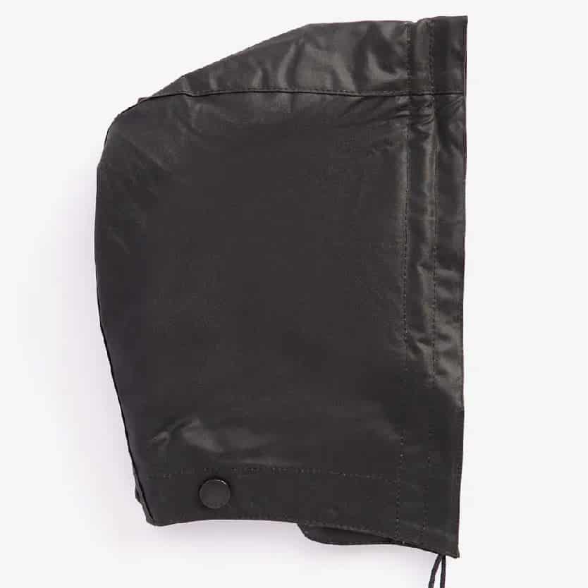 Waxed Cotton Plain Hood - miniatura 3