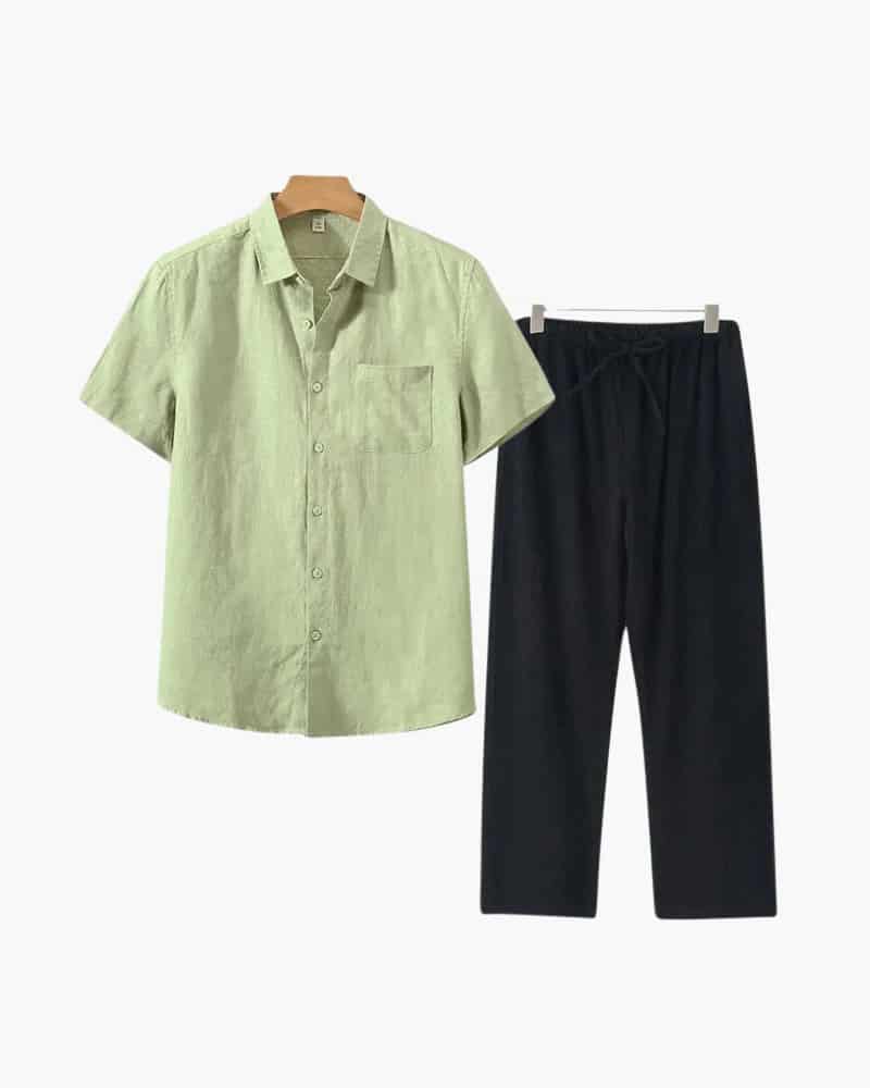 Old Money Linen Combo (Shortsleeve) - miniatura 4