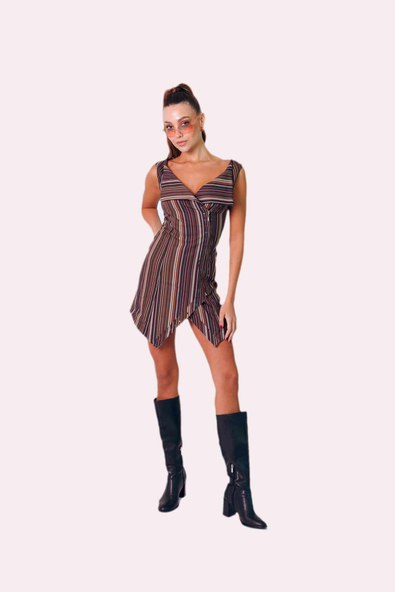 Crimson Rush Mini Dress - miniatura 1