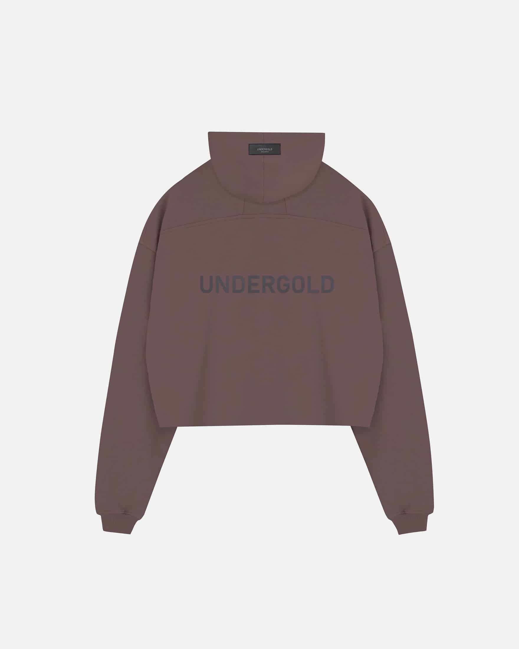 Line logo cropped hoodies - miniatura 8