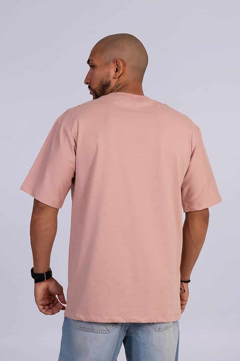 Camiseta regular básica nude - miniatura 2