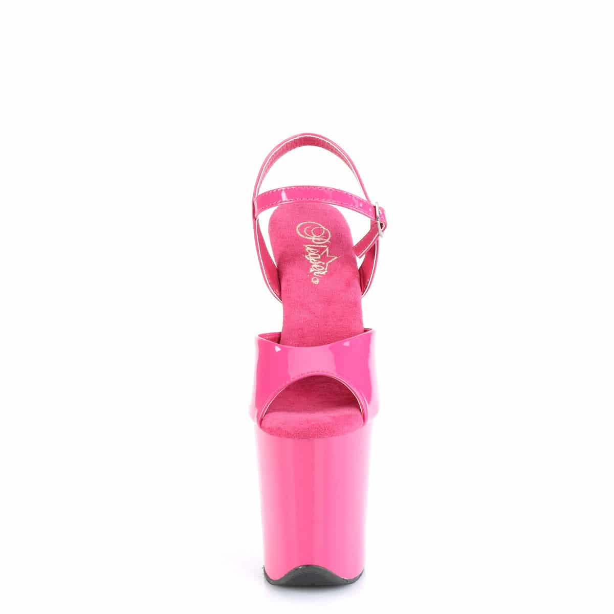 Sandalias Plataforma Fucsia Charol Tacón 20 cm - miniatura 2