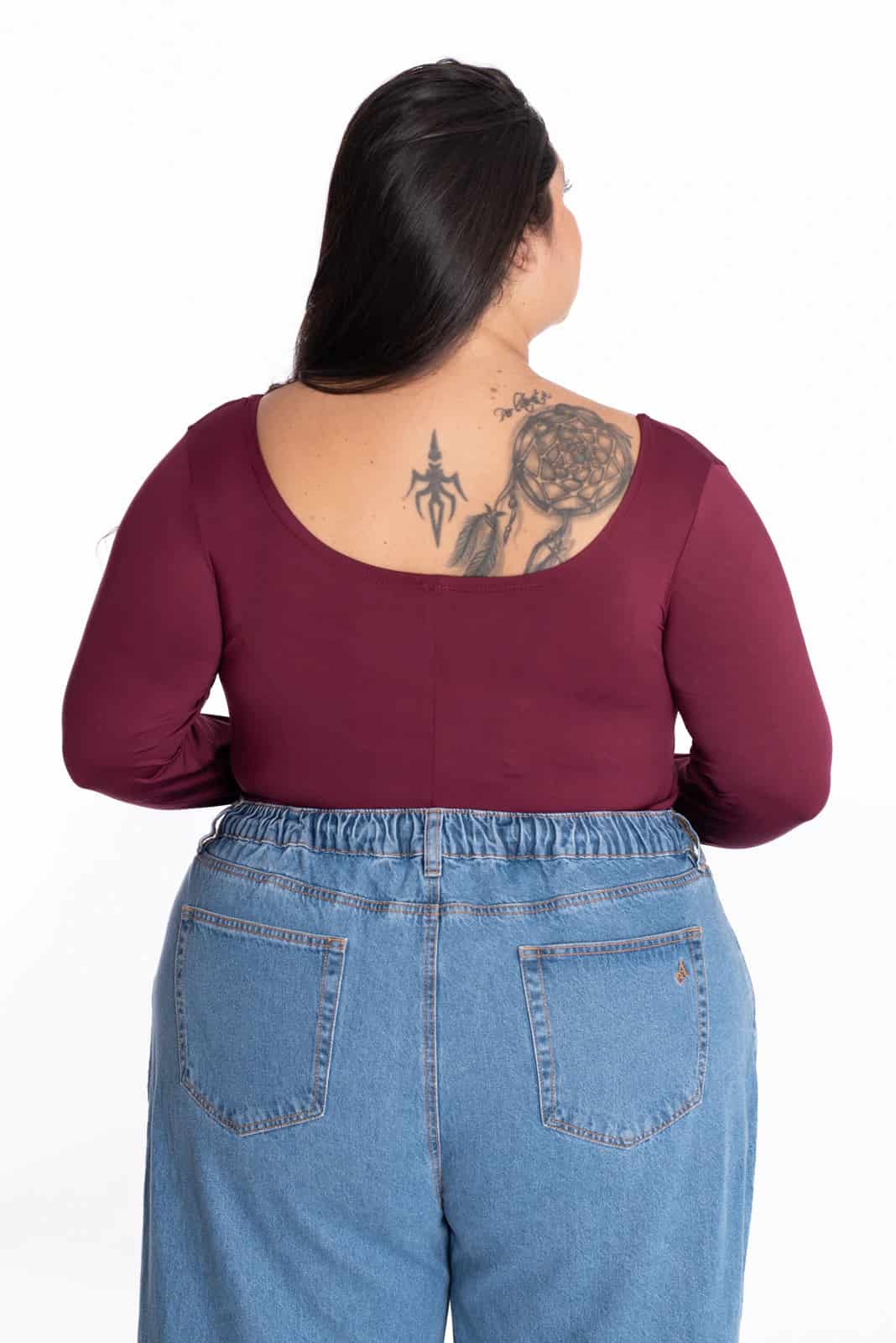 Crop Top Molly Vino - miniatura 4