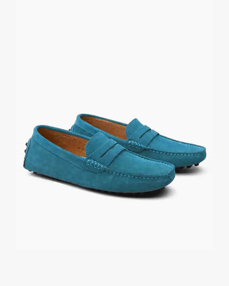 Suede Driver Loafers - miniatura 6