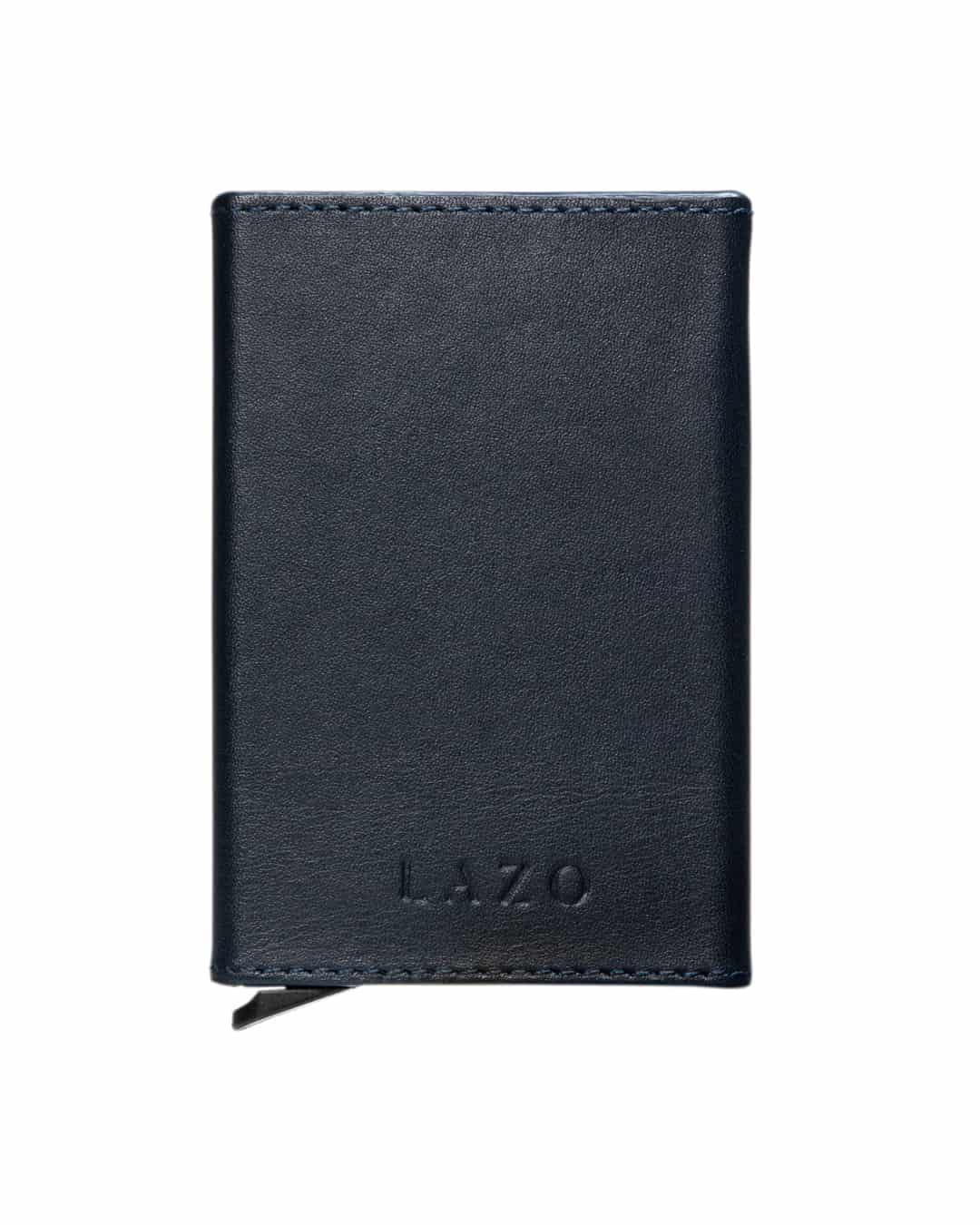 Billetera OneClick (Azul) — Con Grabado de Iniciales - miniatura 1