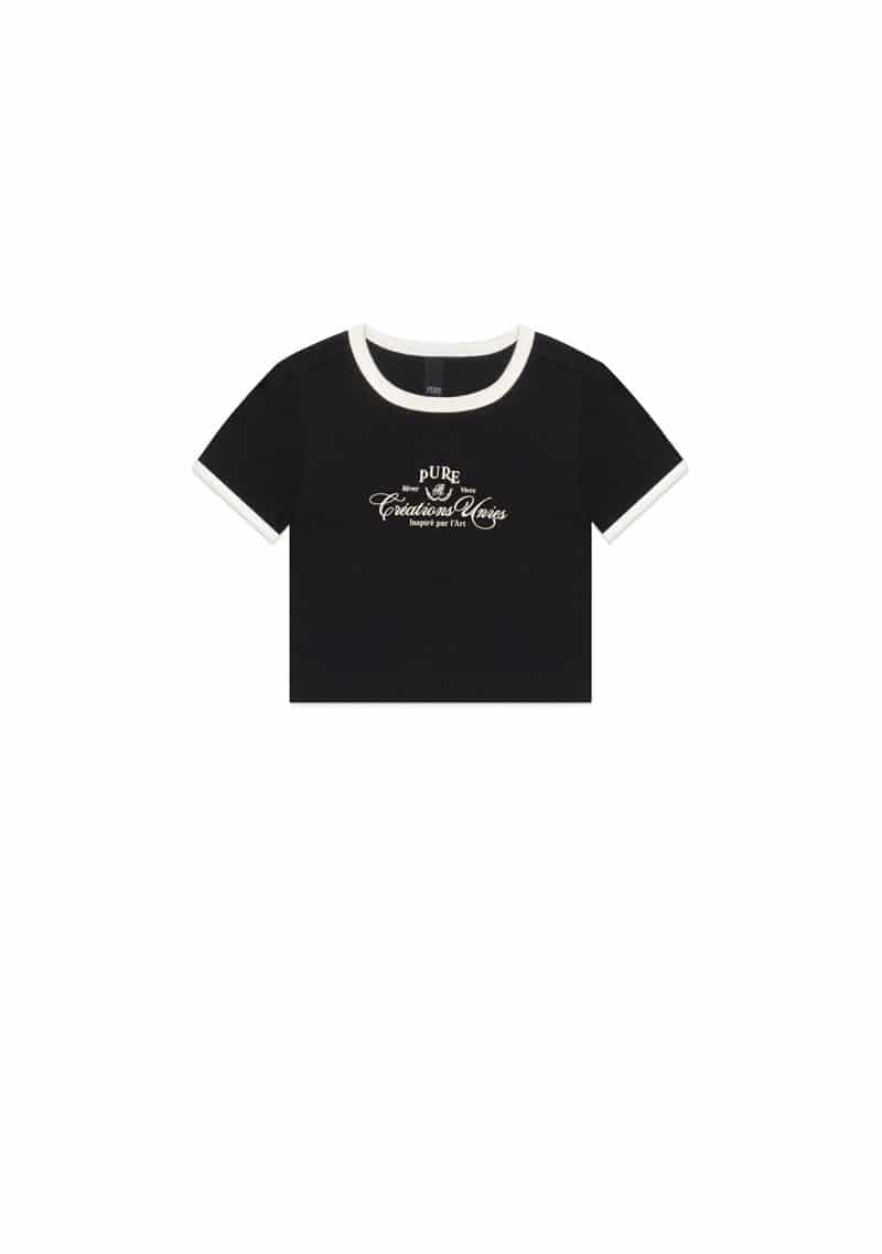 Atelier Black & White Crop top - miniatura 1