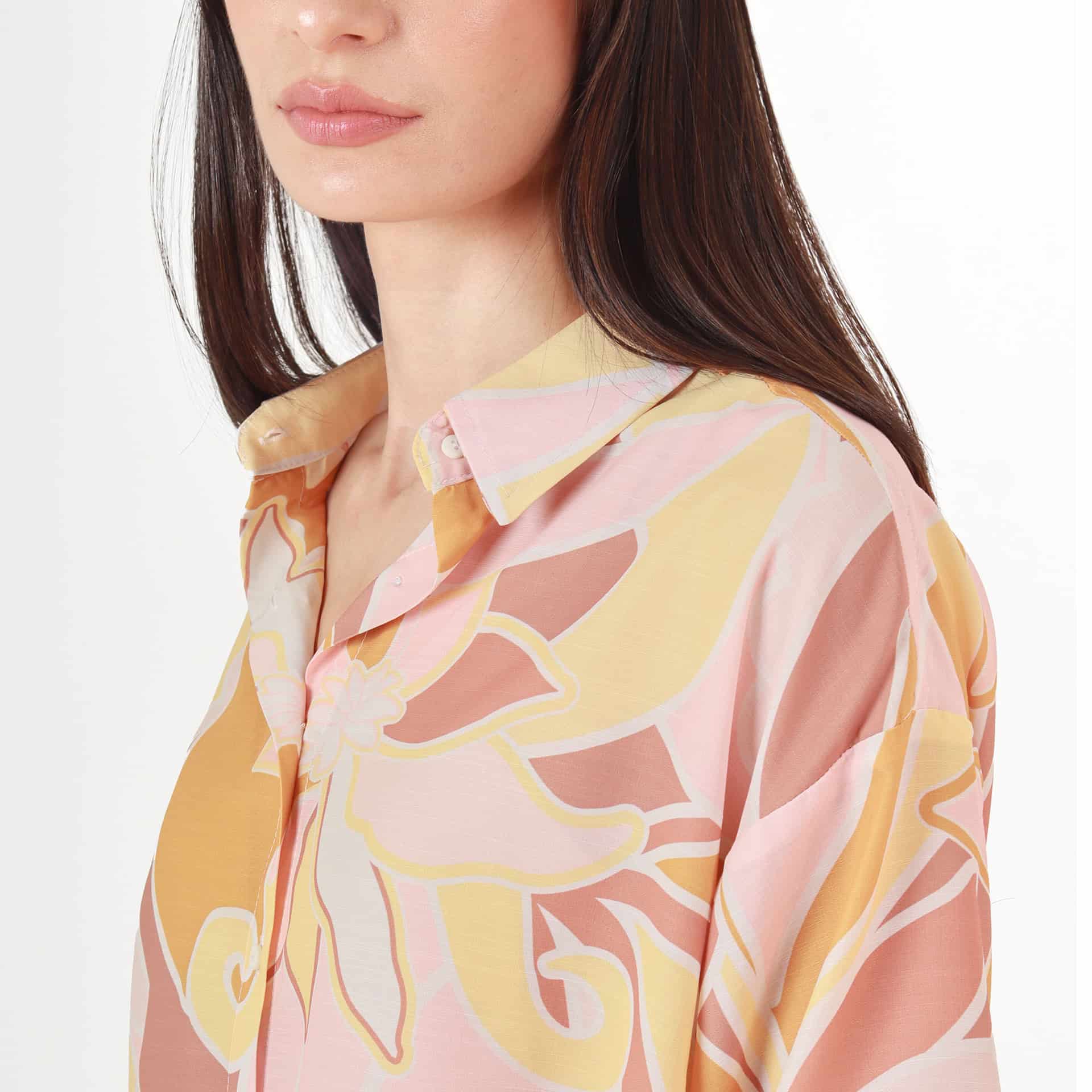 Camisa Cuello Camisero Manga Larga - miniatura 2