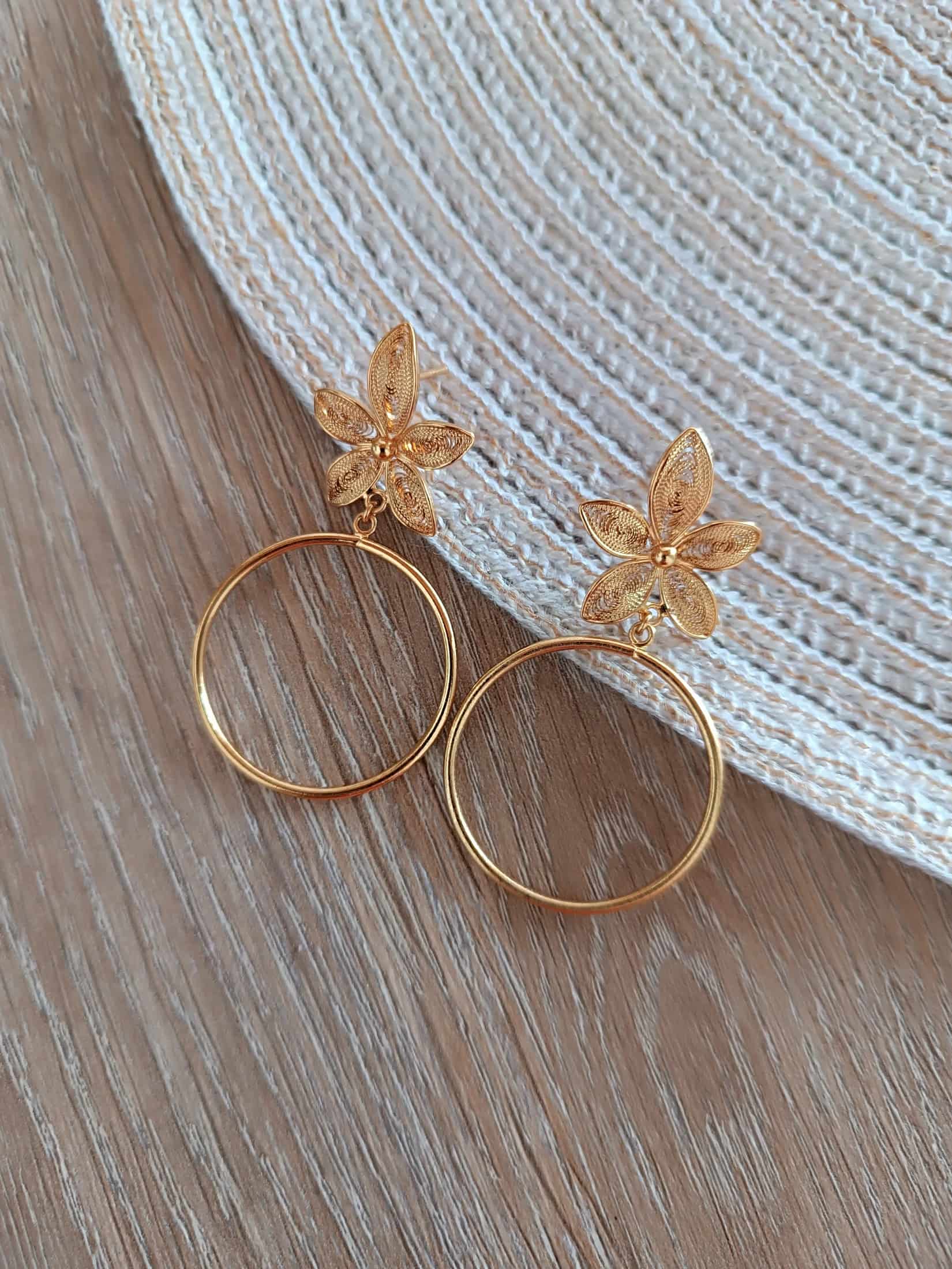 Aretes filigrana Tania - miniatura 4
