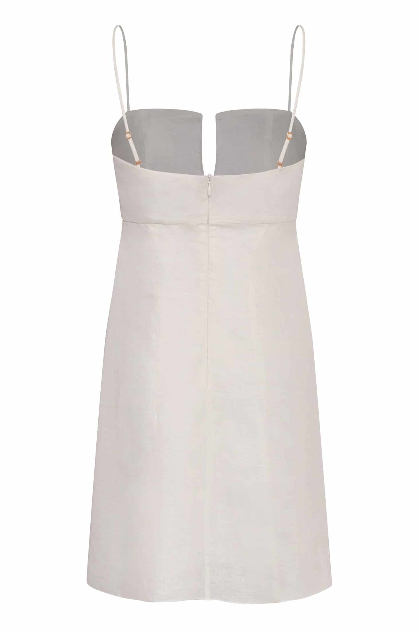 Antonia Linen Mini Dress / Terra Palm - miniatura 2