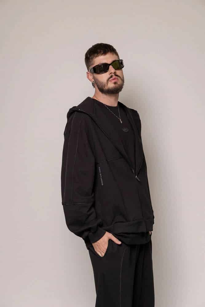 Hoodie 87/27 Sgo-Negro - miniatura 8