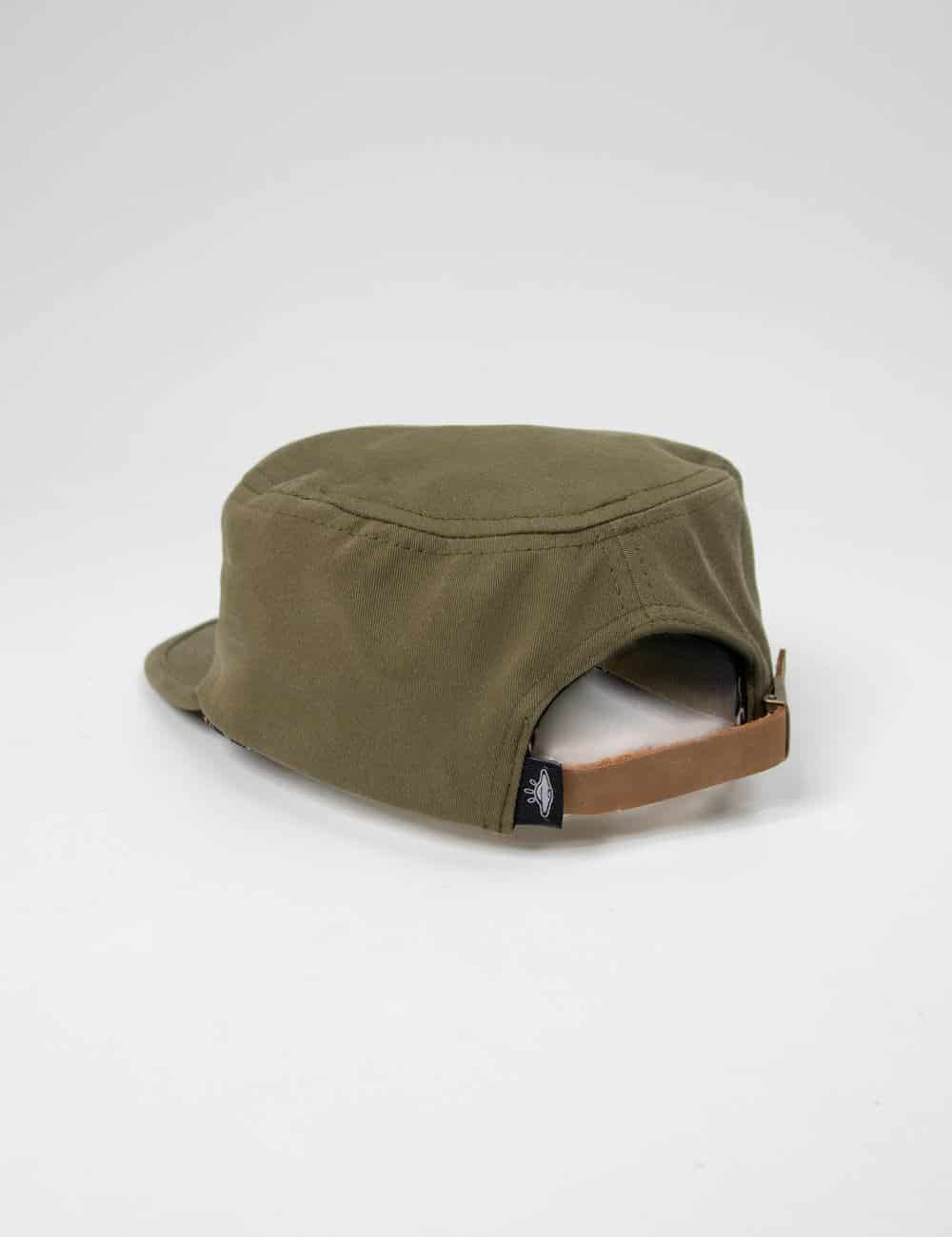 Gorra Rebel Hat verde militar - miniatura 4
