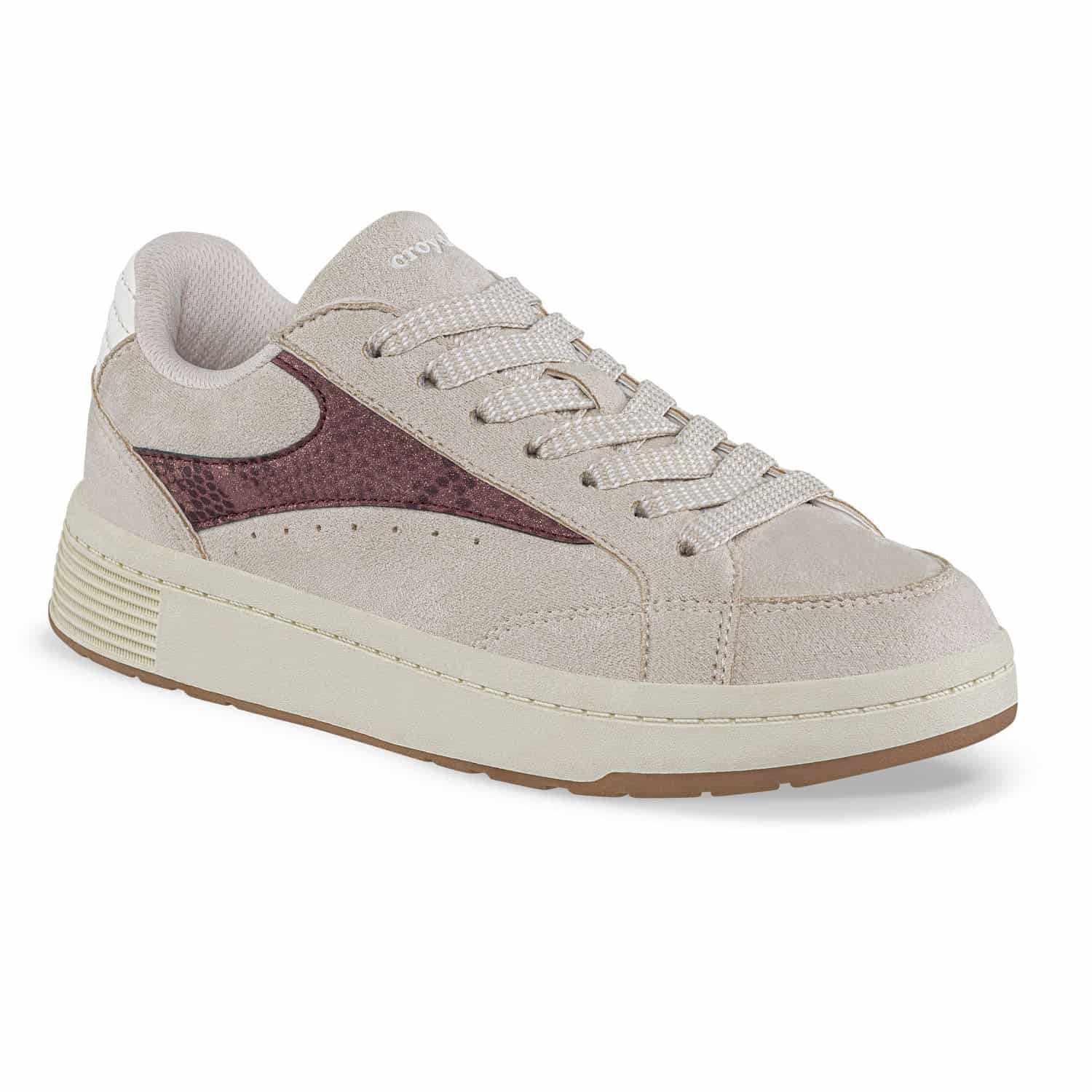 Tenis Casuales Doxok Beige Croydon Para Mujer - miniatura 1