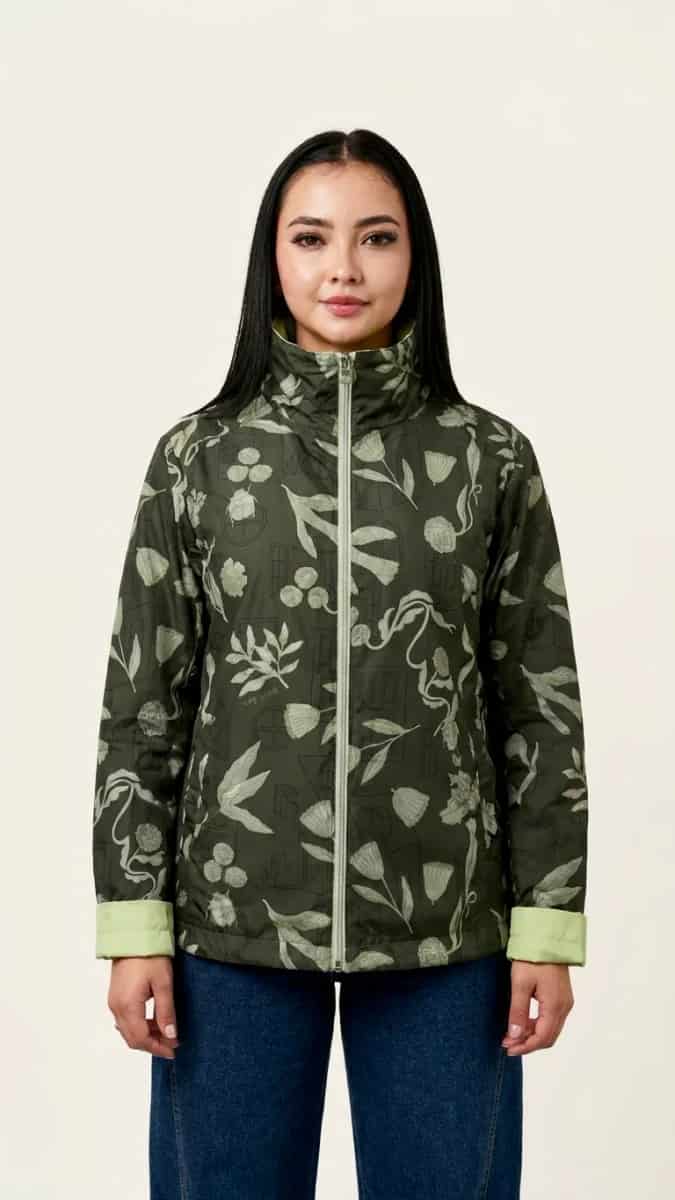 Chaqueta Doble Faz verde - miniatura 5
