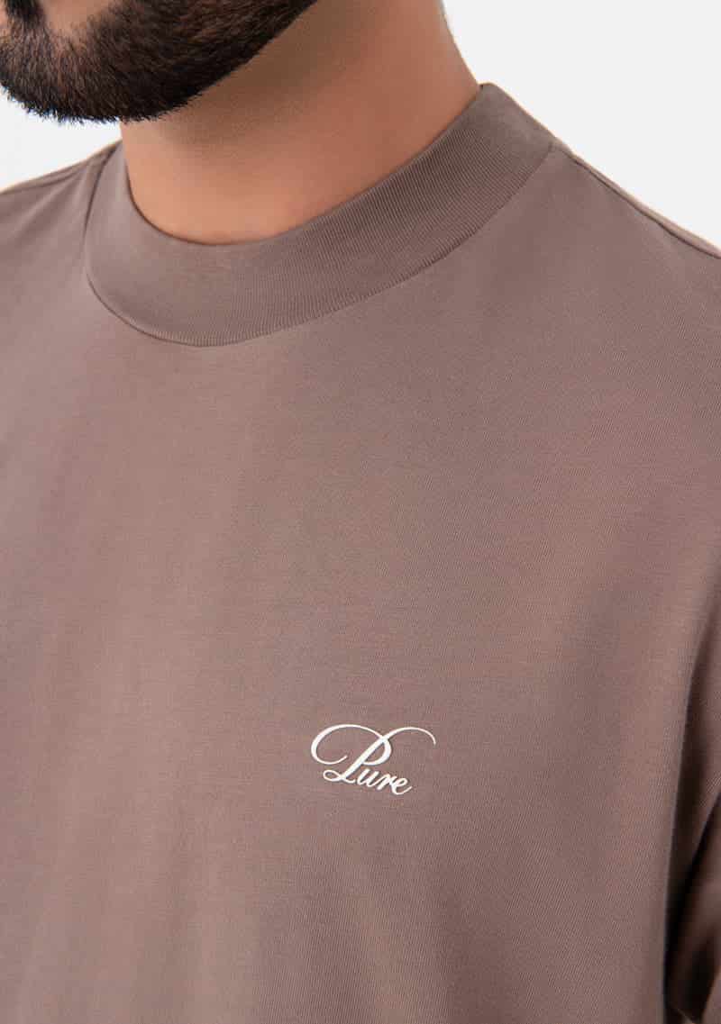 Atelier regular brown t-shirt - miniatura 9