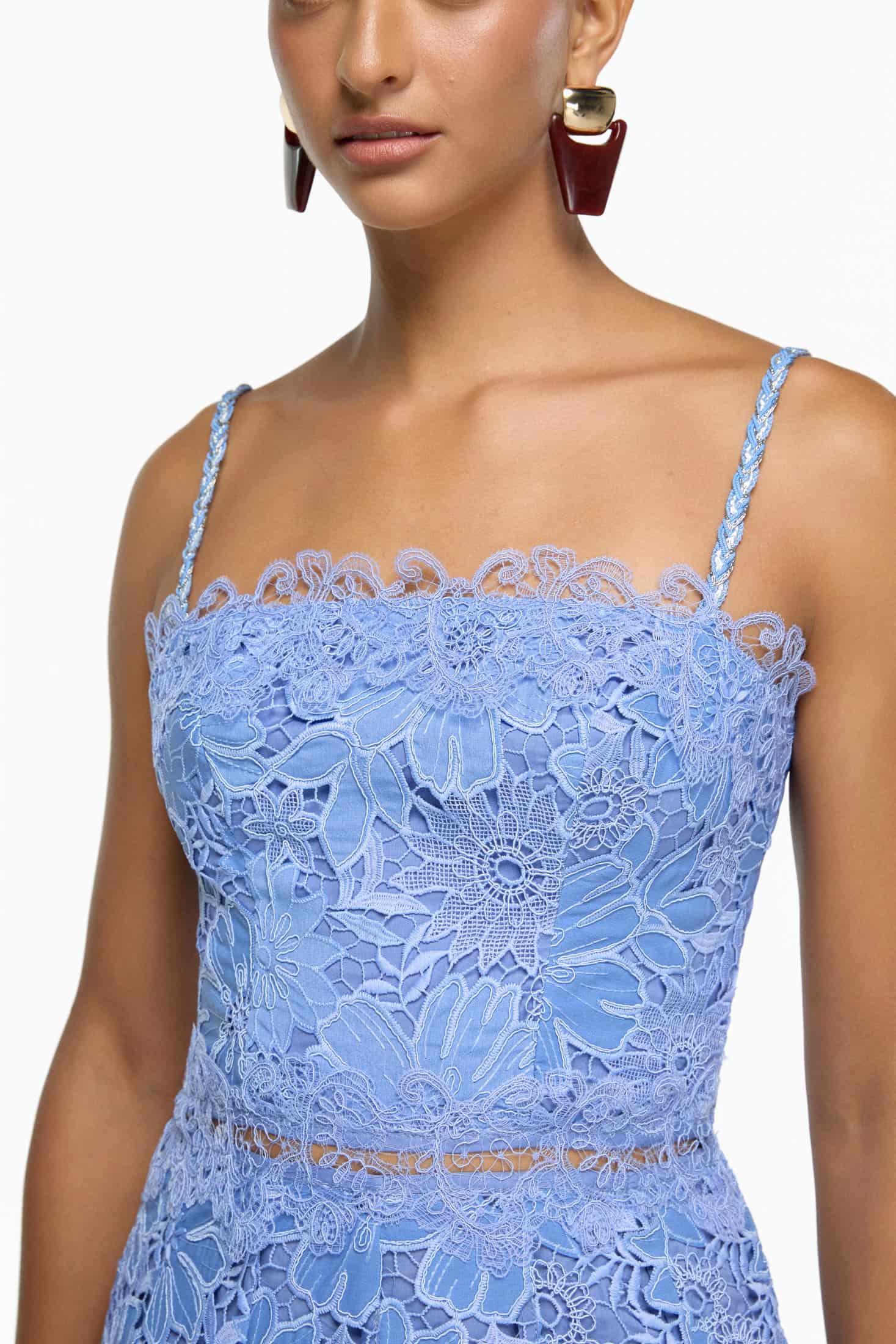 ALICE MINI DRESS BLUE - miniatura 2