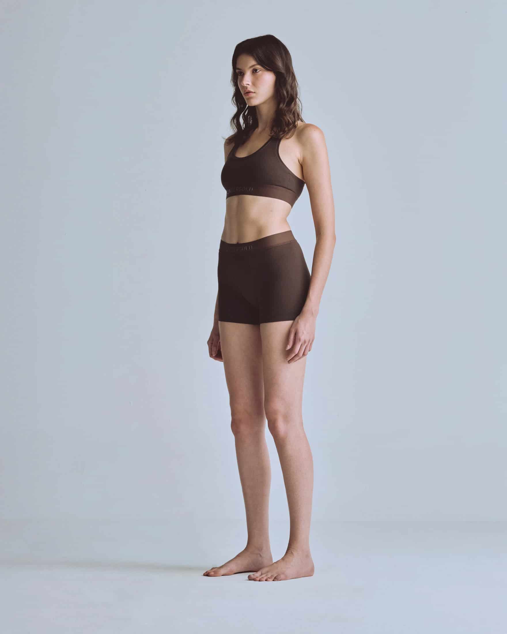 Basics Underwear Top Brown - miniatura 5