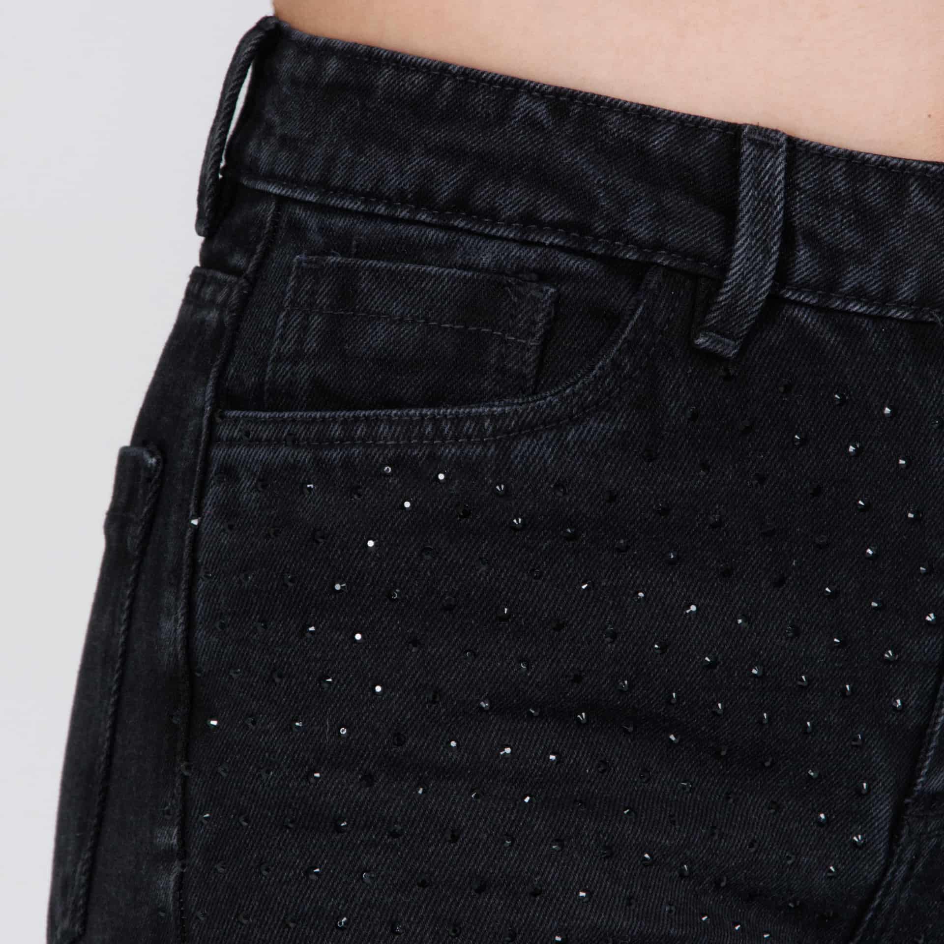 Jean Axspen Wide Leg Ax-2839 Gris Oscuro - miniatura 5