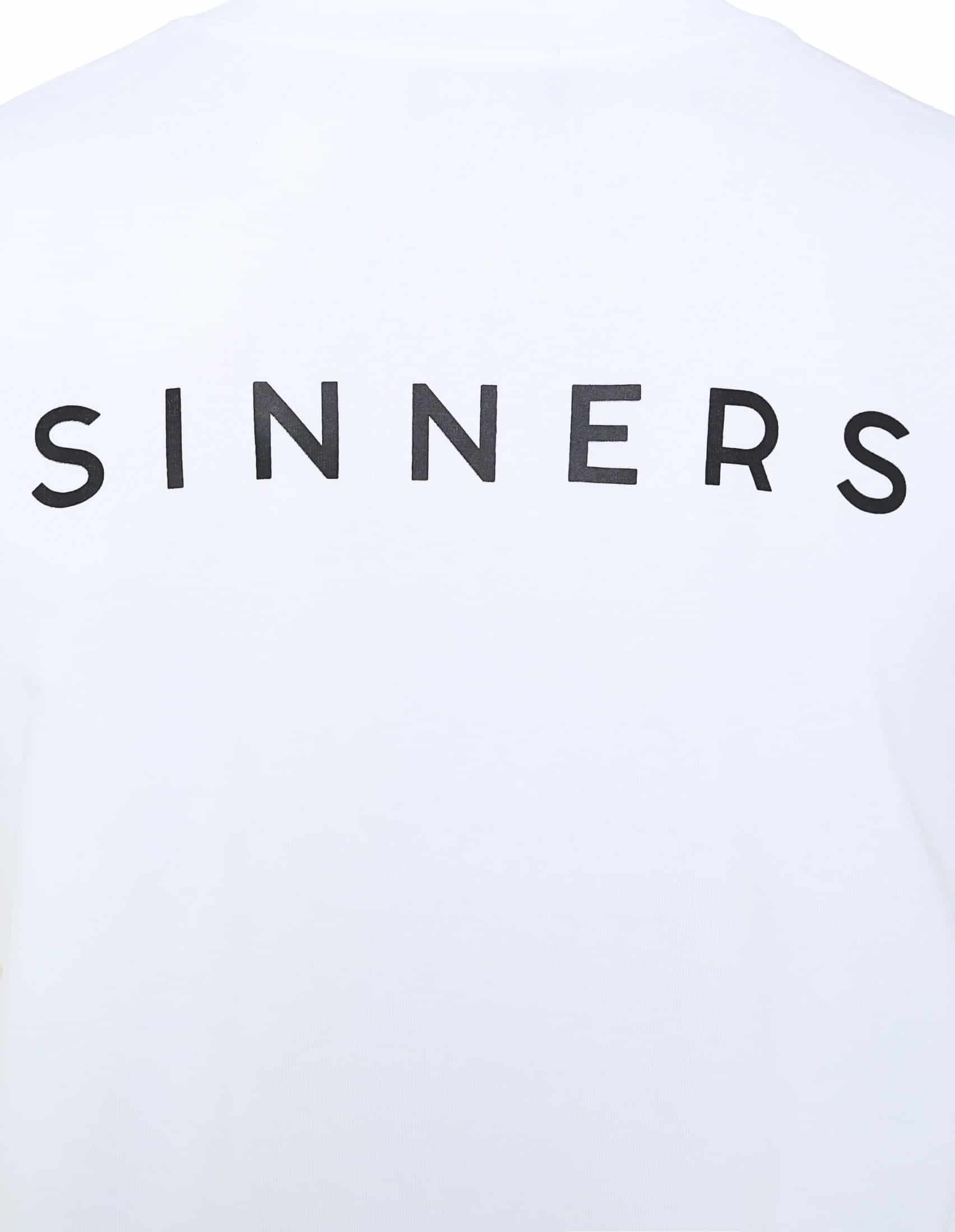 SINNERS LOGO WHITE T-SHIRT - miniatura 9