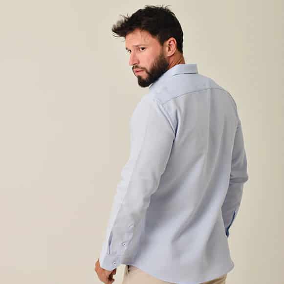 CAMISA ML 100% ALGODON HOMBRE - miniatura 34
