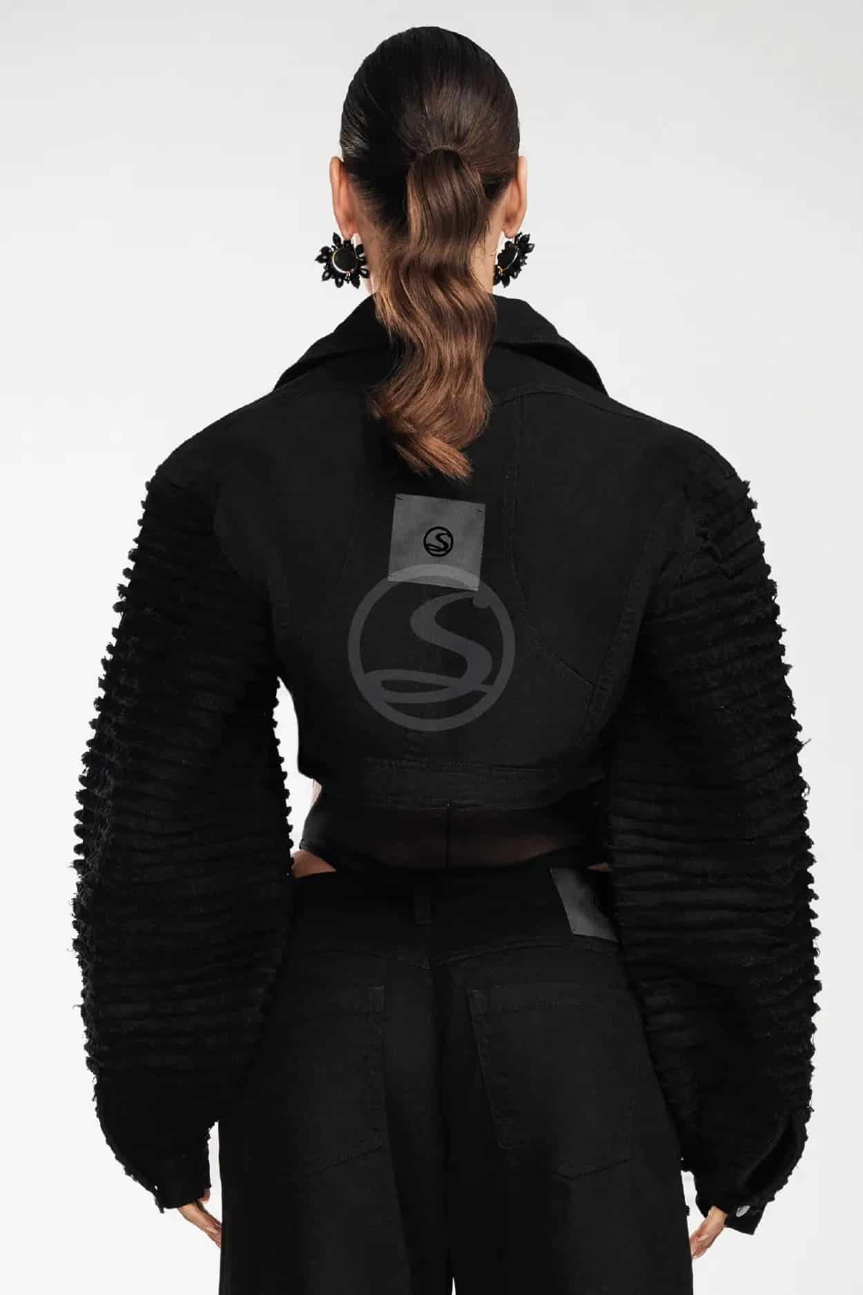 Chaqueta Mandato Negra Santísimas Ref. S-673 - miniatura 2