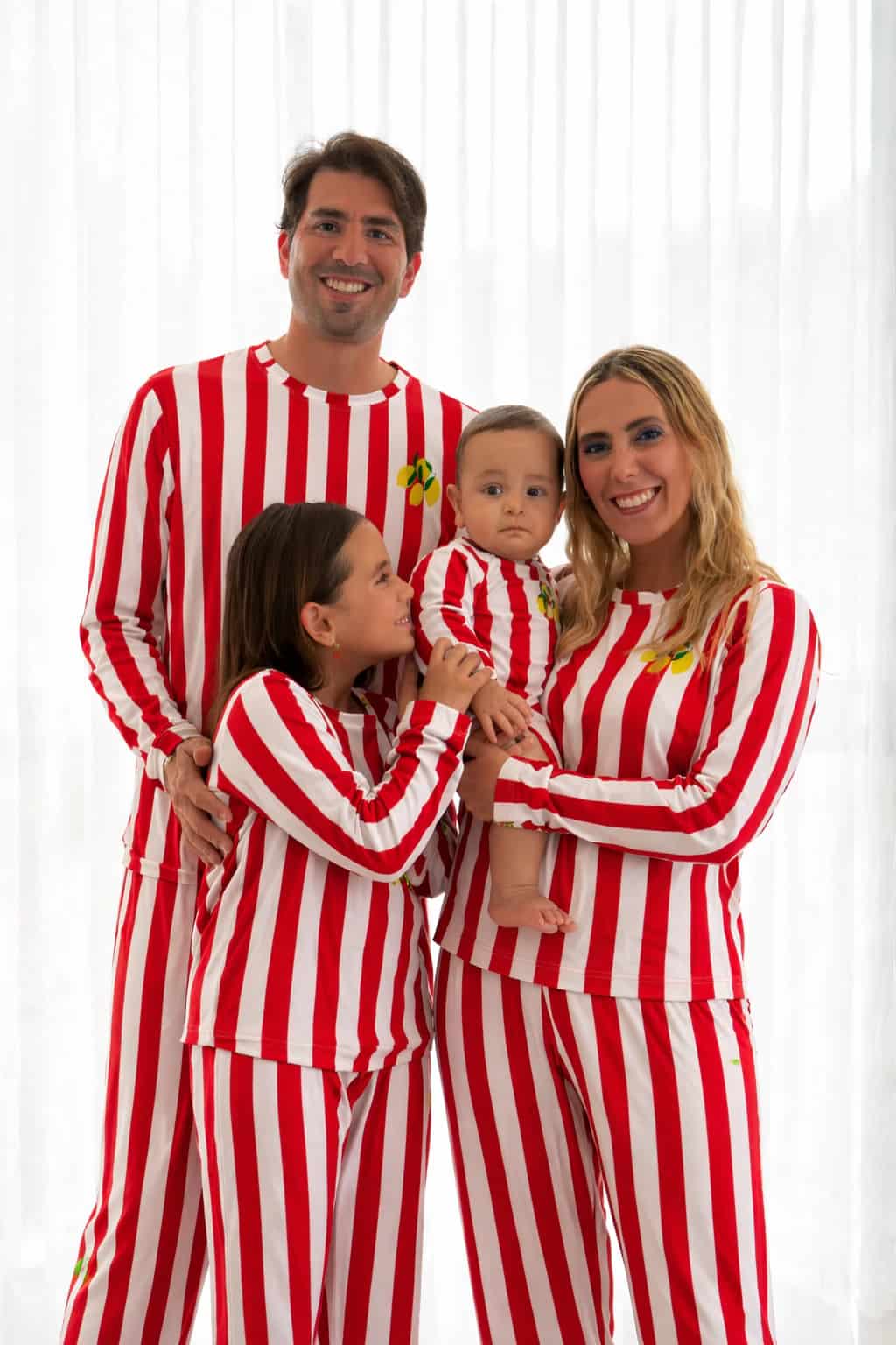Pijama Limonada Rayada Adultos - miniatura 1