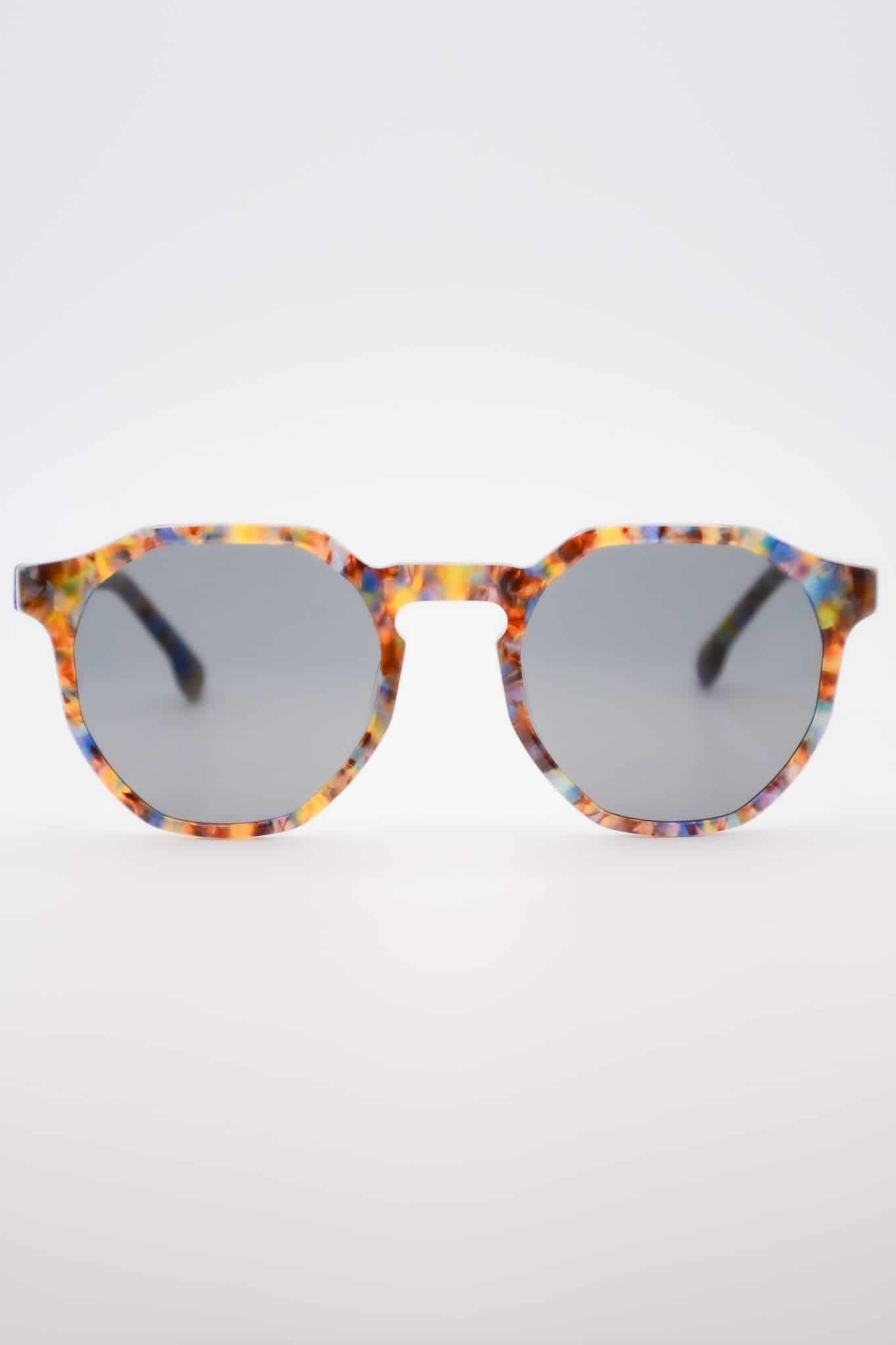 gafas de sol three mármol azul - miniatura 3