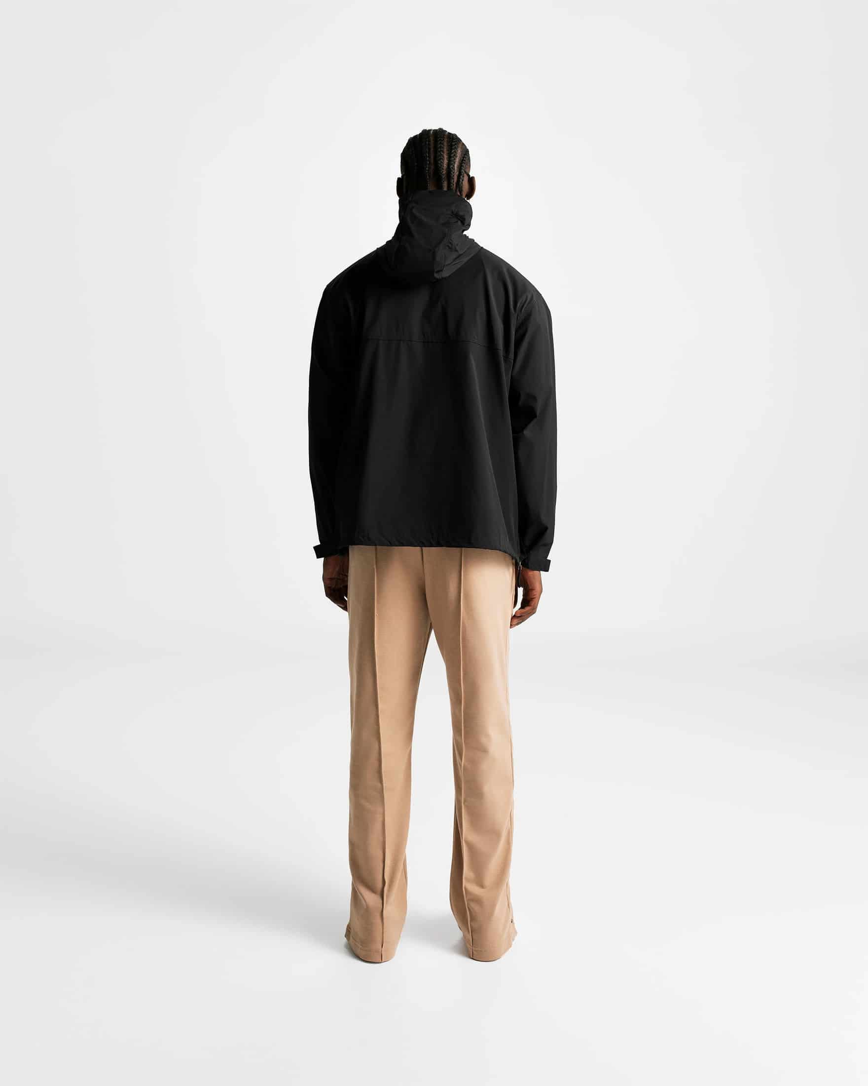 Monoic Windbreaker Jacket - Negro Oscuro - miniatura 3