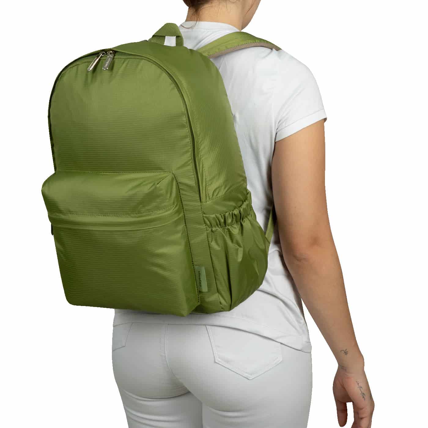 Morral Urbano Citybags Light Verde Pino - miniatura 3