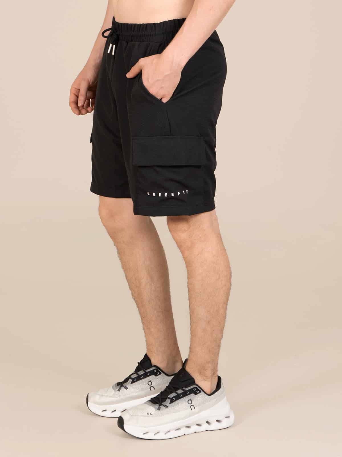 Pantaloneta jordan grecia negra - miniatura 2