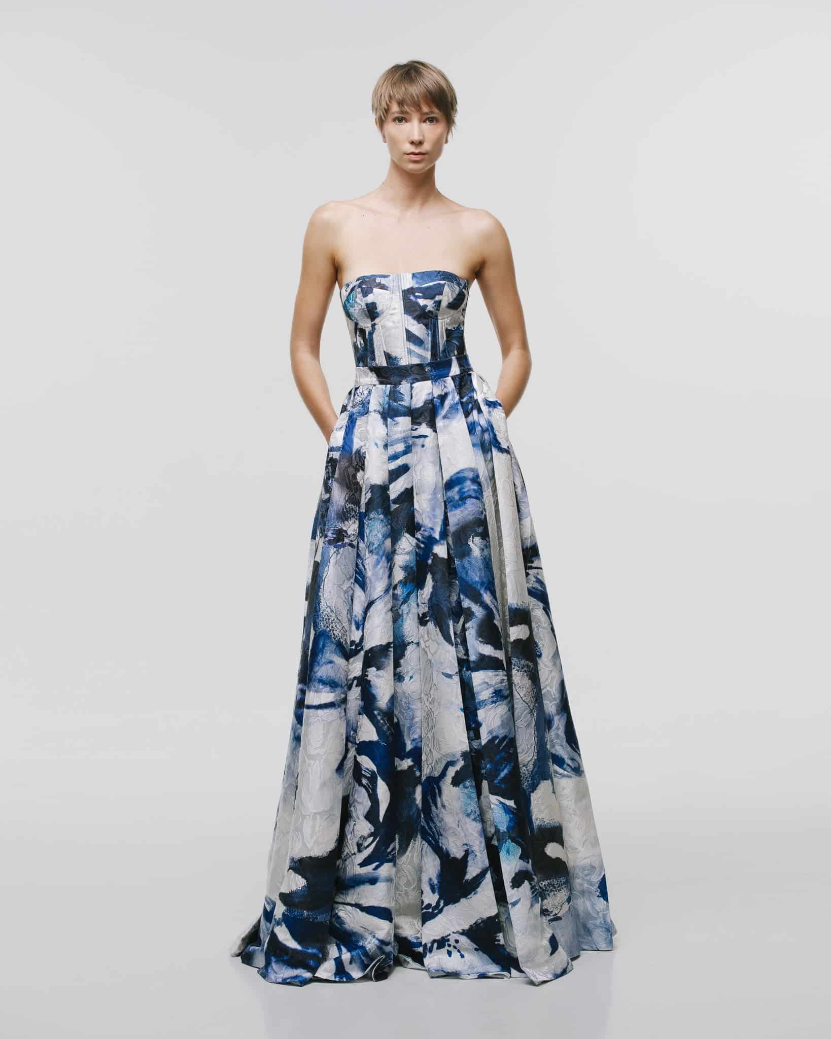 'CONTORNO' MAXI SKIRT - miniatura 2