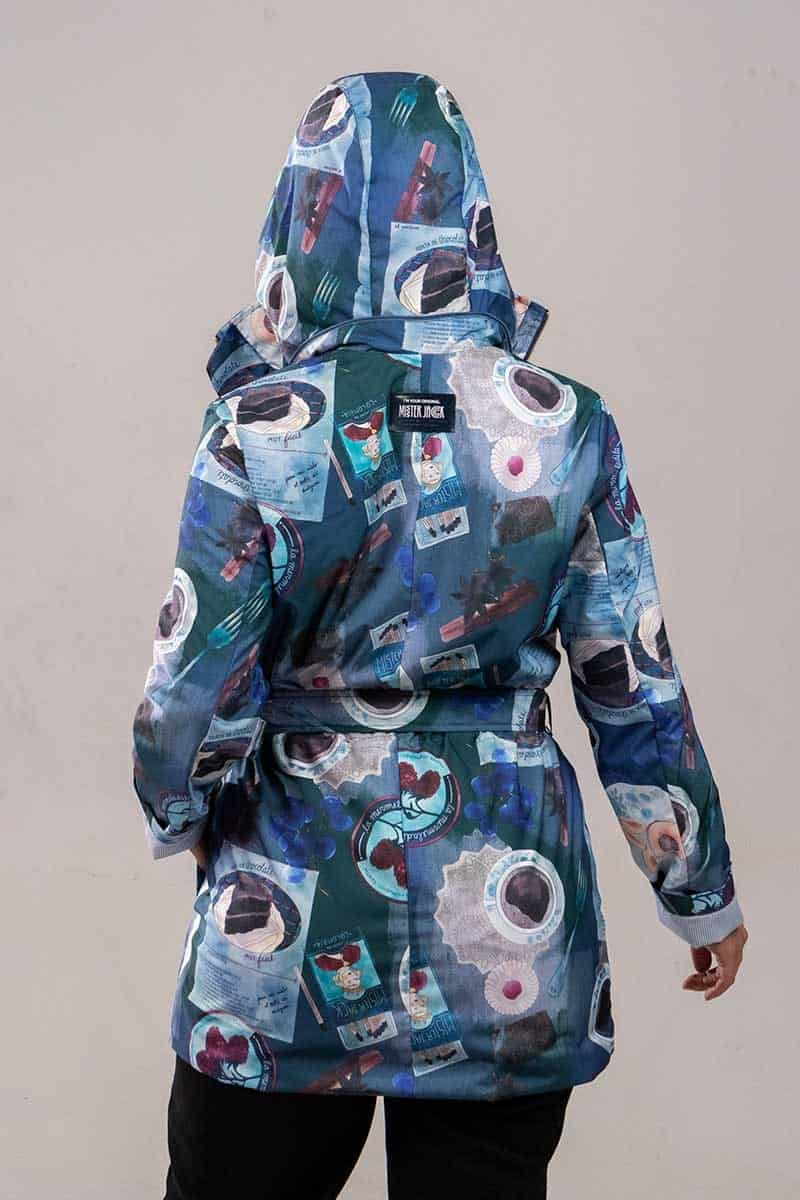Parka Trench Tinto De Medianoche - miniatura 5