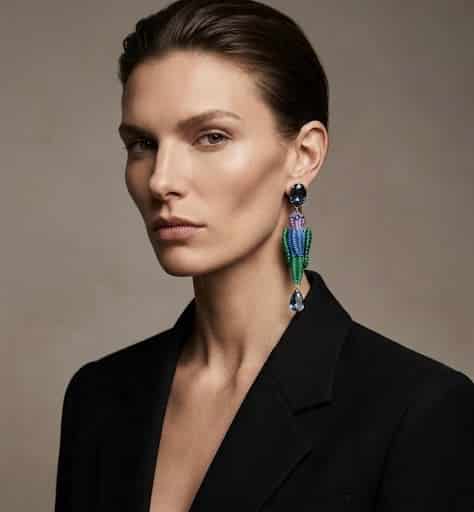 HUMMING BIRD EARRINGS - miniatura 2