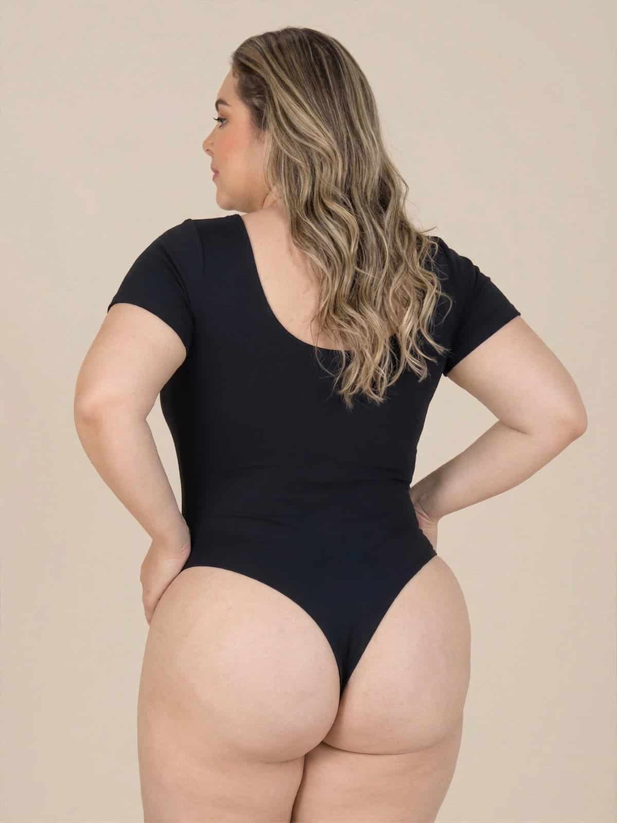 body bindy negro talla plus - miniatura 2