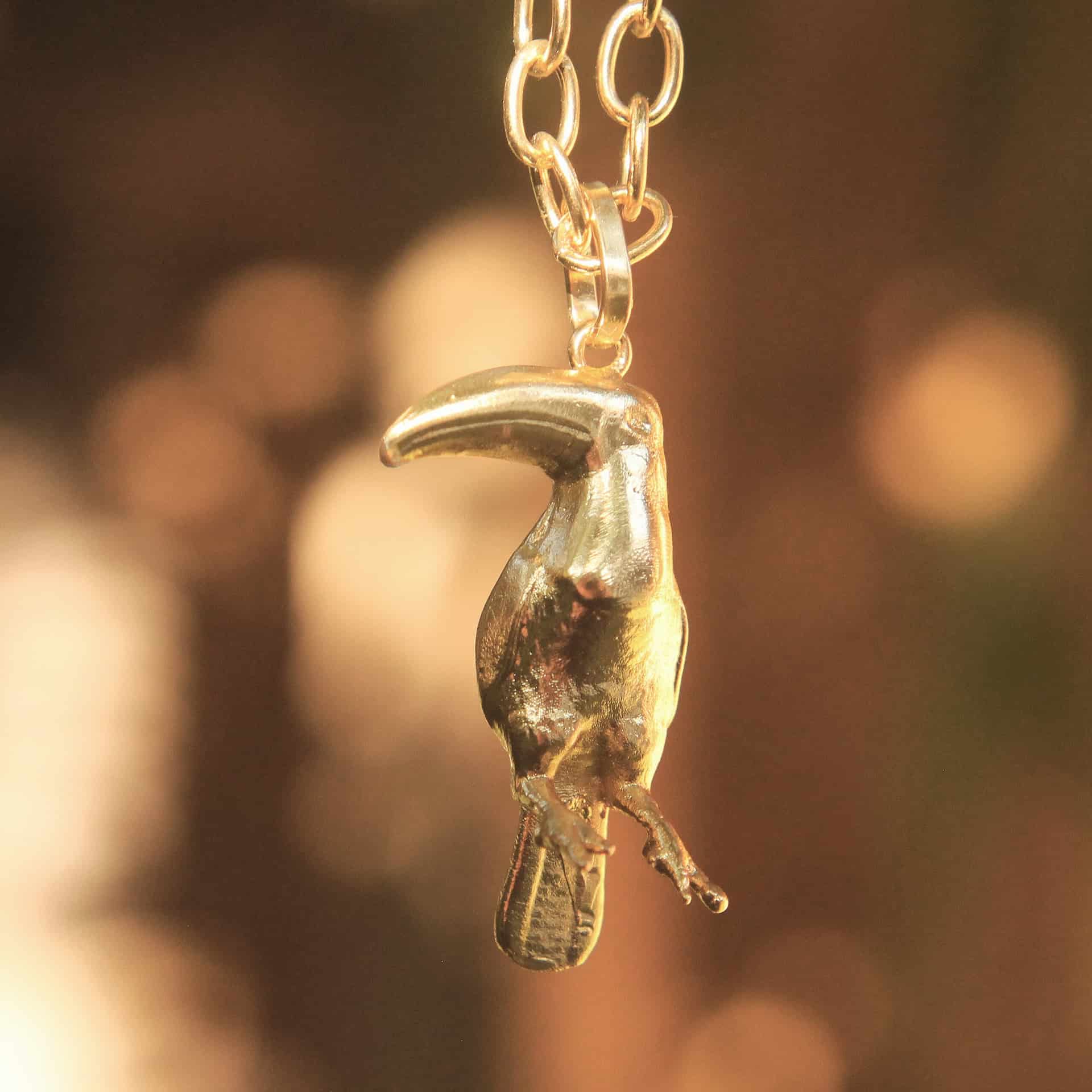 Cadena con tucán - miniatura 4