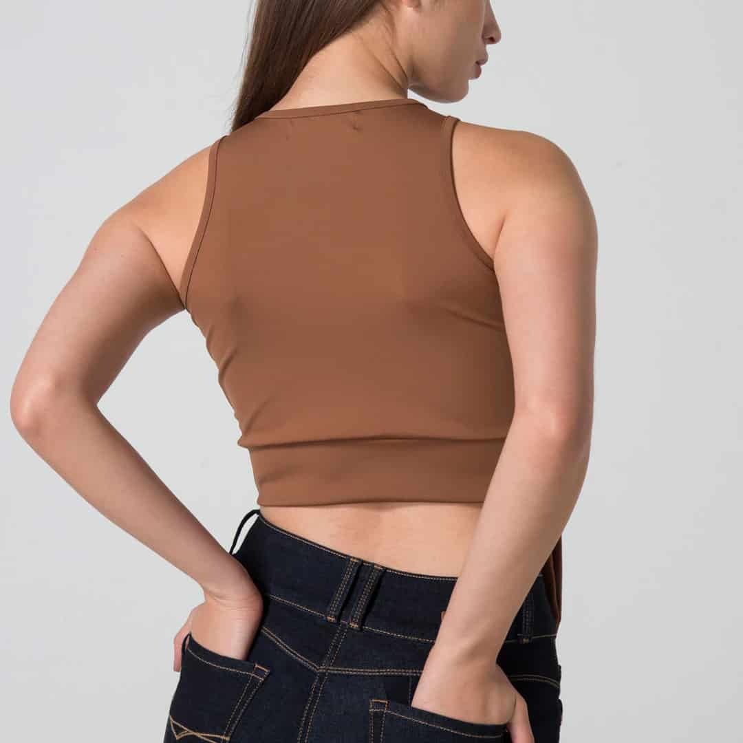 Blusa Crop Manga Sisa Slim Dalia - miniatura 12