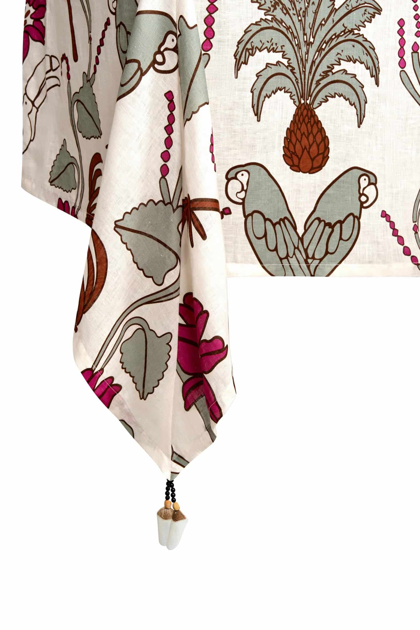 Tablecloth Fuchsia Garden - Midi - miniatura 2