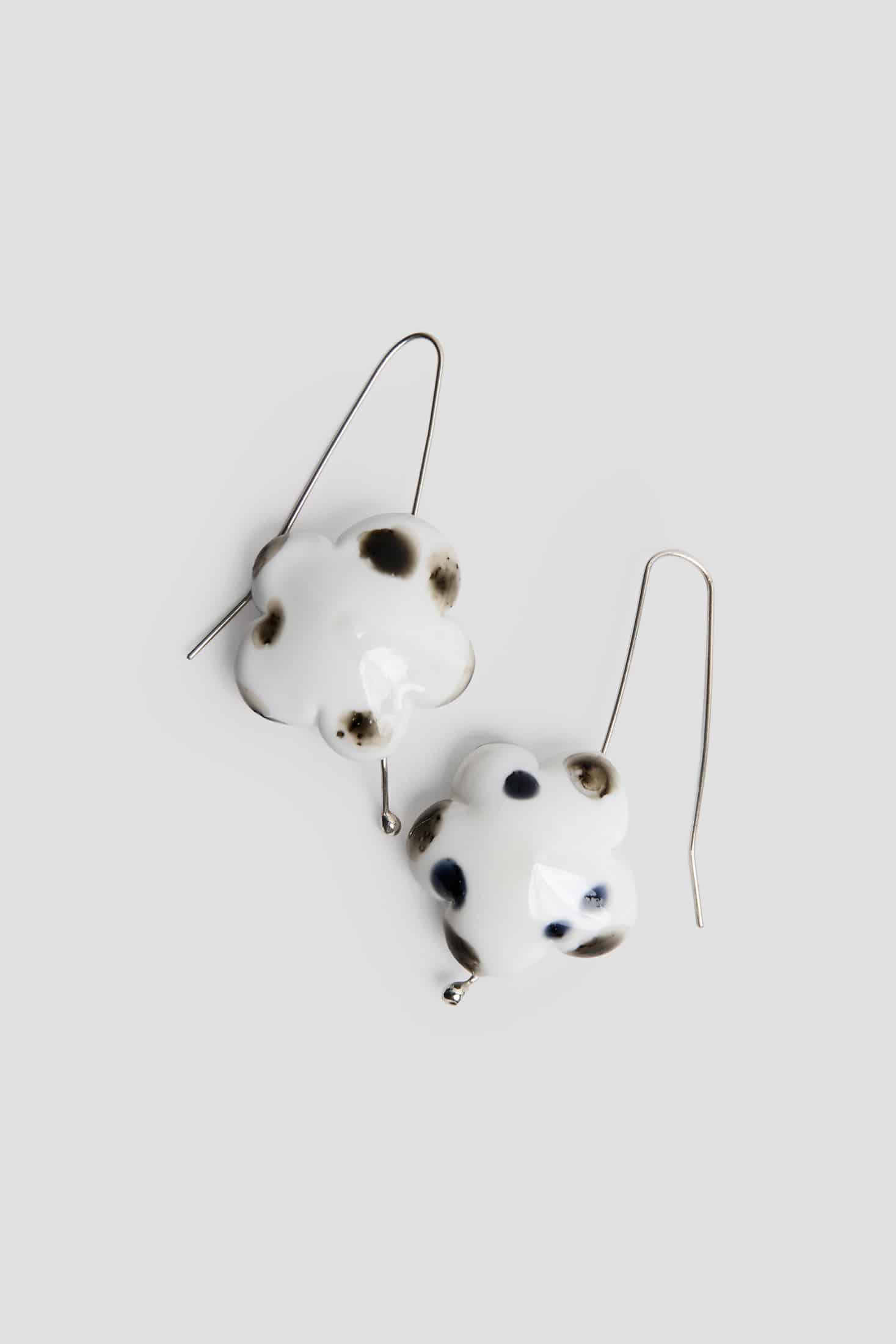Aretes flor dálmata - miniatura 1