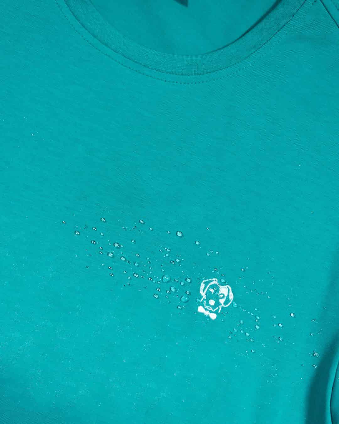 Camiseta Antimanchas Verde Esmeralda - Talla Regular - miniatura 4