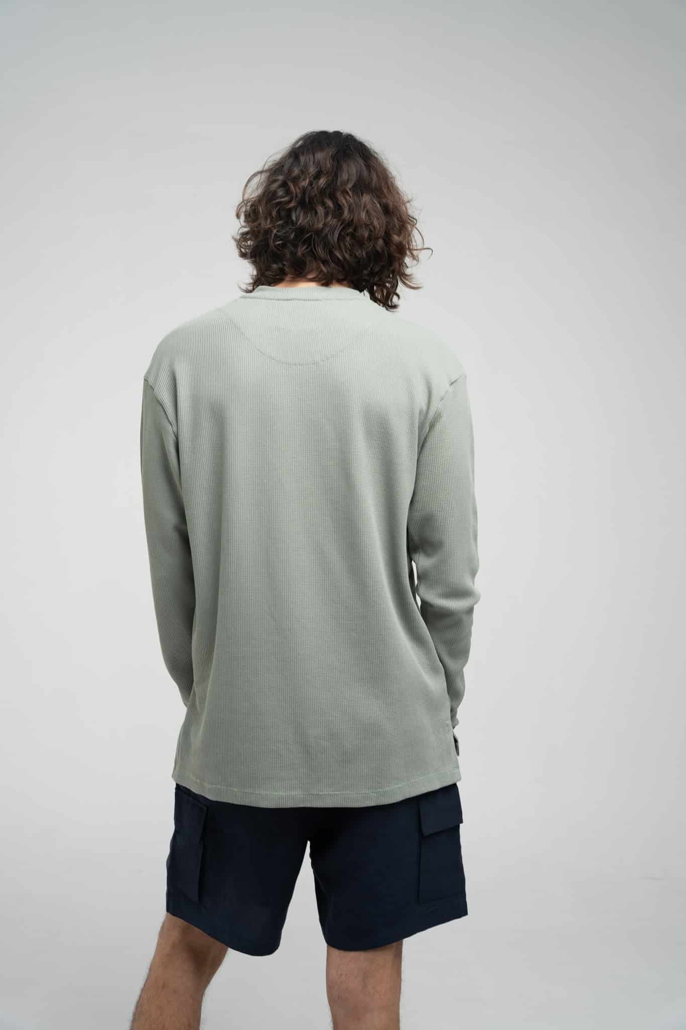 Organic Waffle Crewneck - miniatura 10