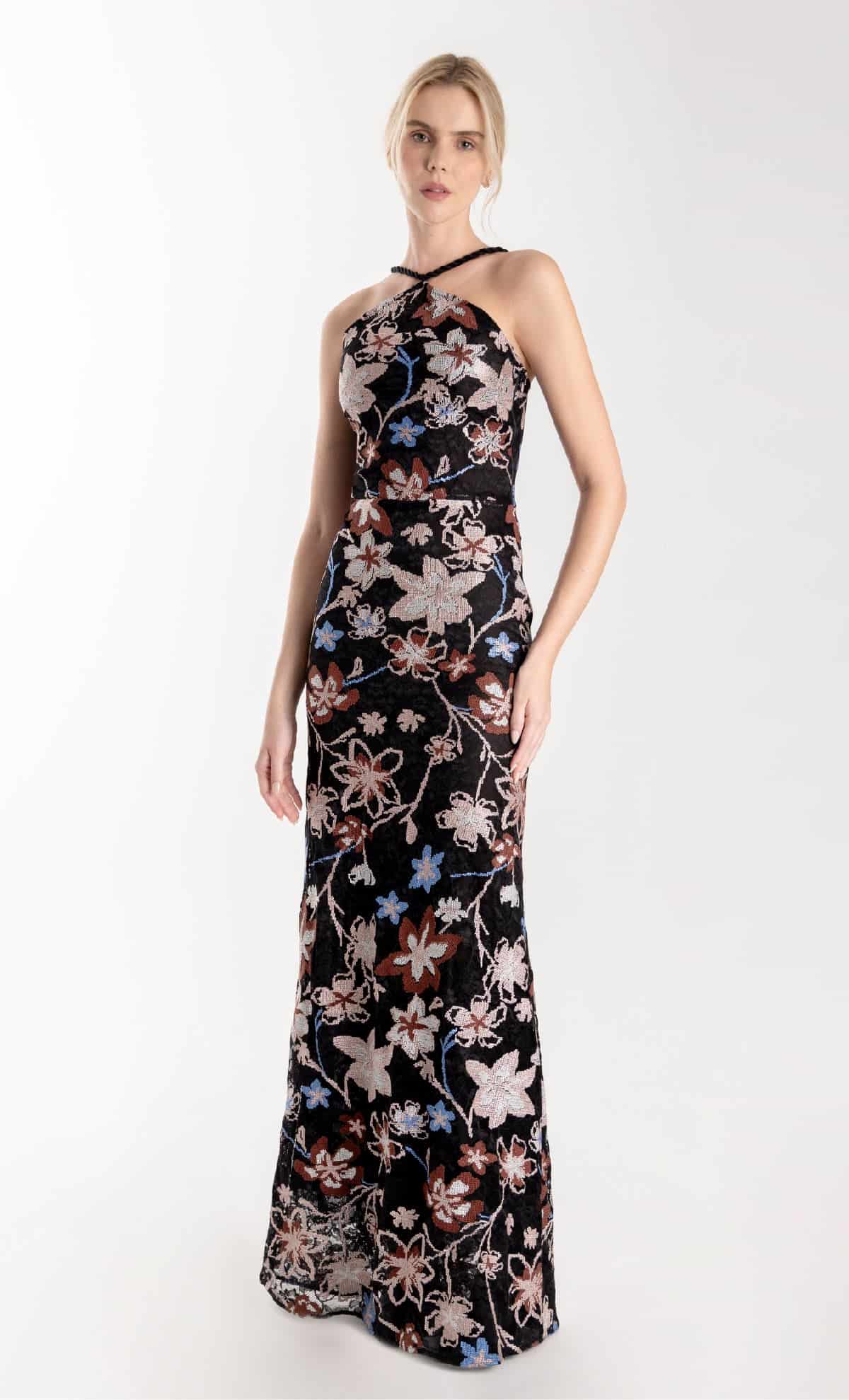 Vestido largo para mujer Christy - miniatura 1