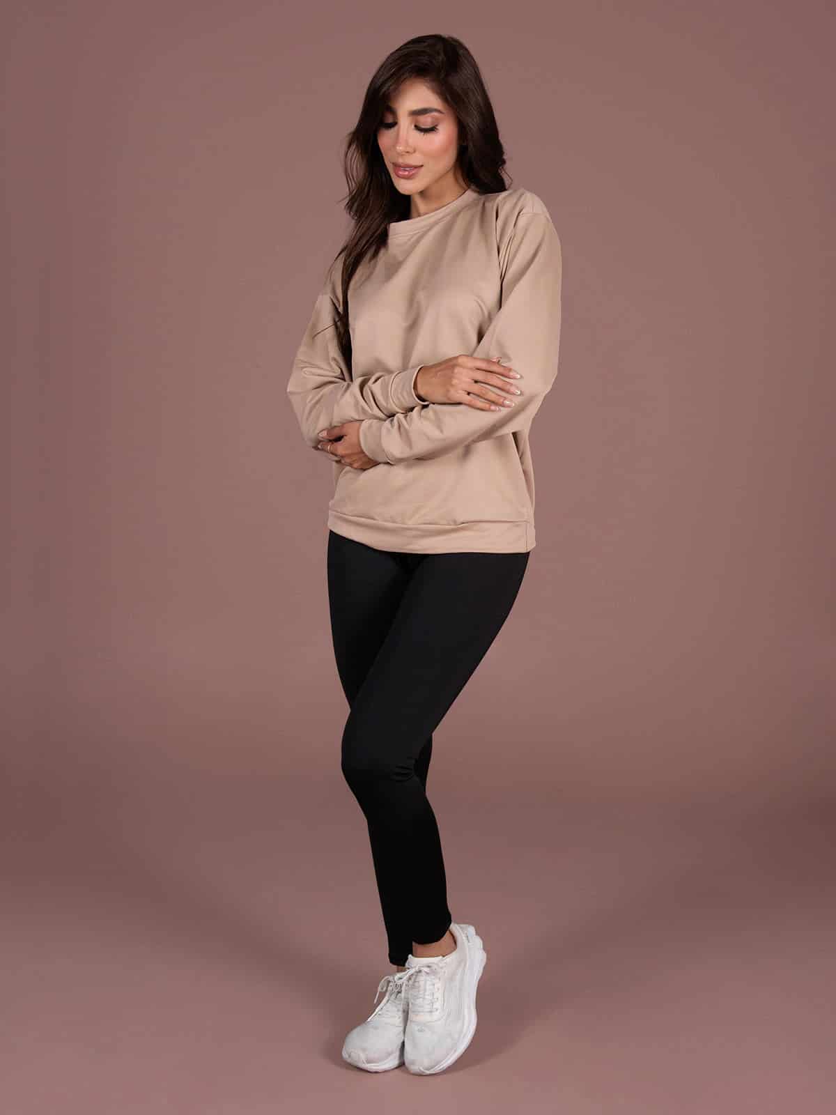 BUZO UNISEX SORONA CAMEL - miniatura 2
