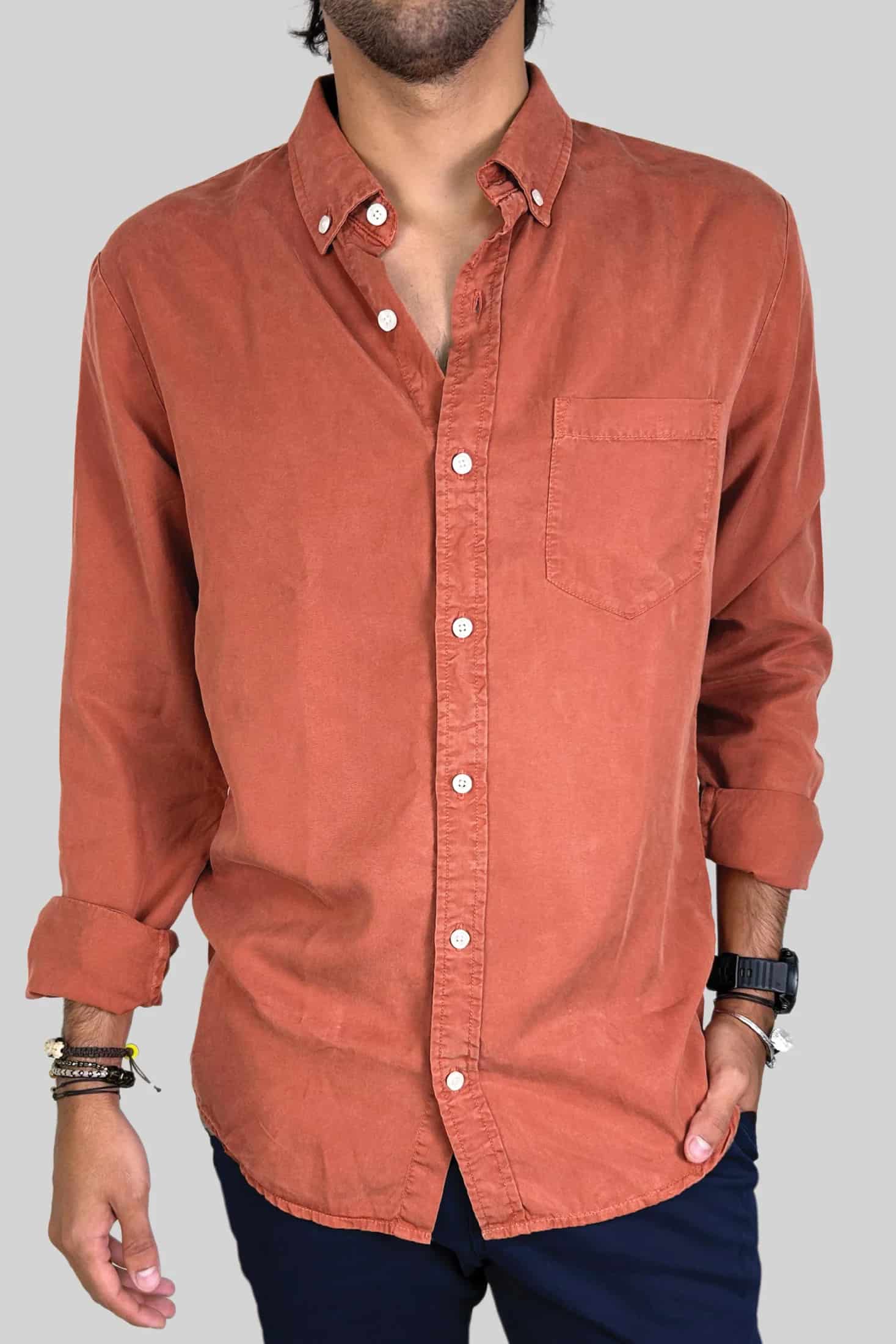 CAMISA LYOCELL BRICK - miniatura 4