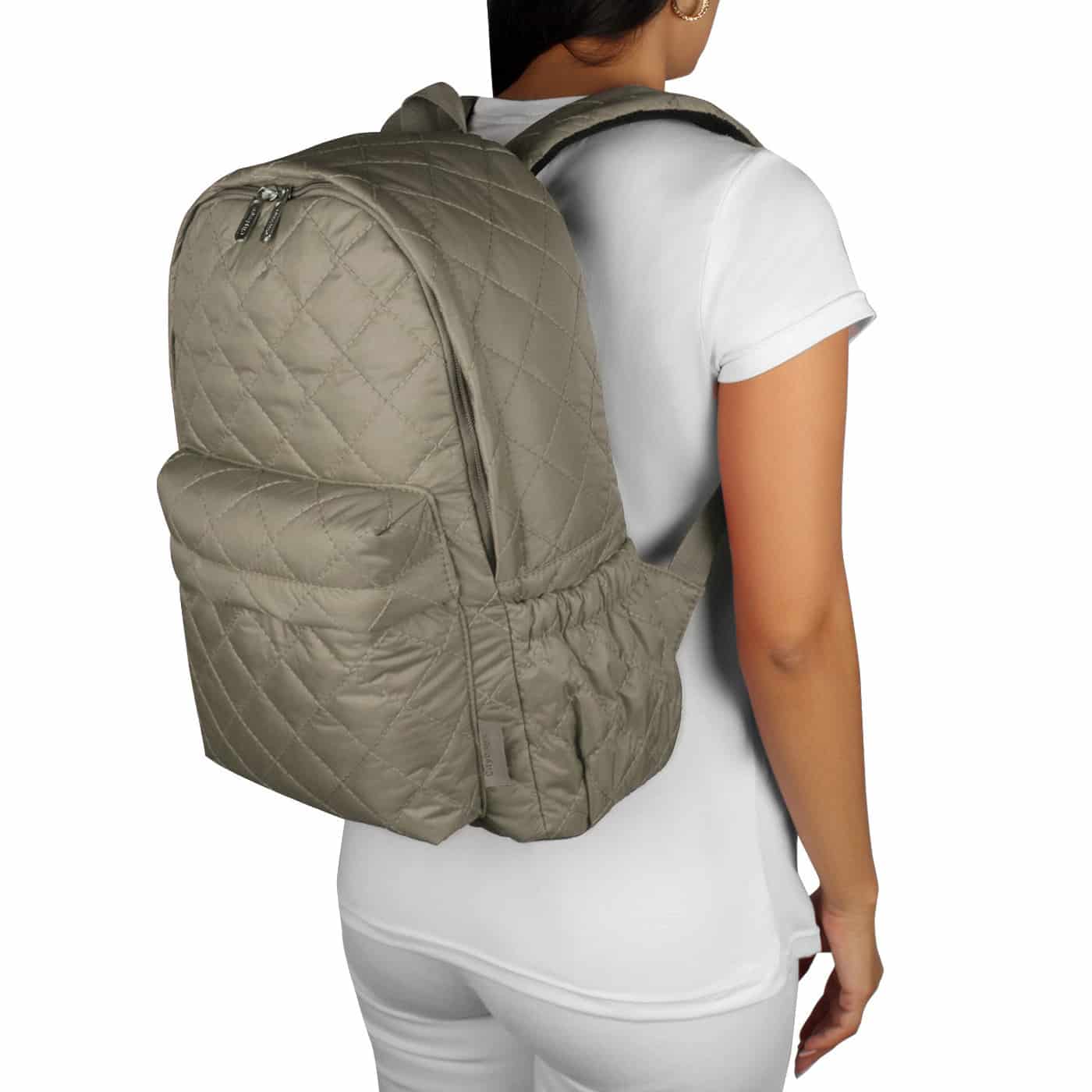 Morral Urbano  Puffer Beige - miniatura 3