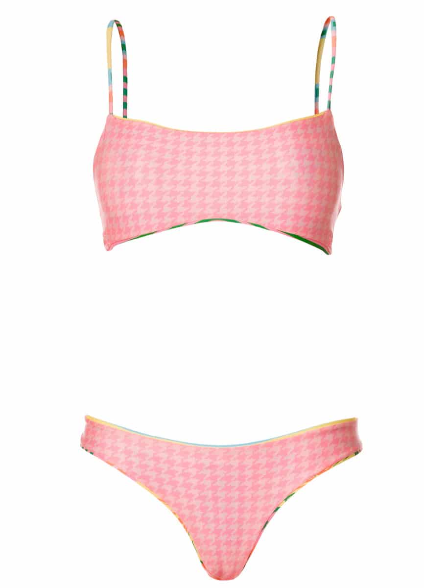 Maaji Striped Paradise Megara Classic Bralette Bikini Top - miniatura 6