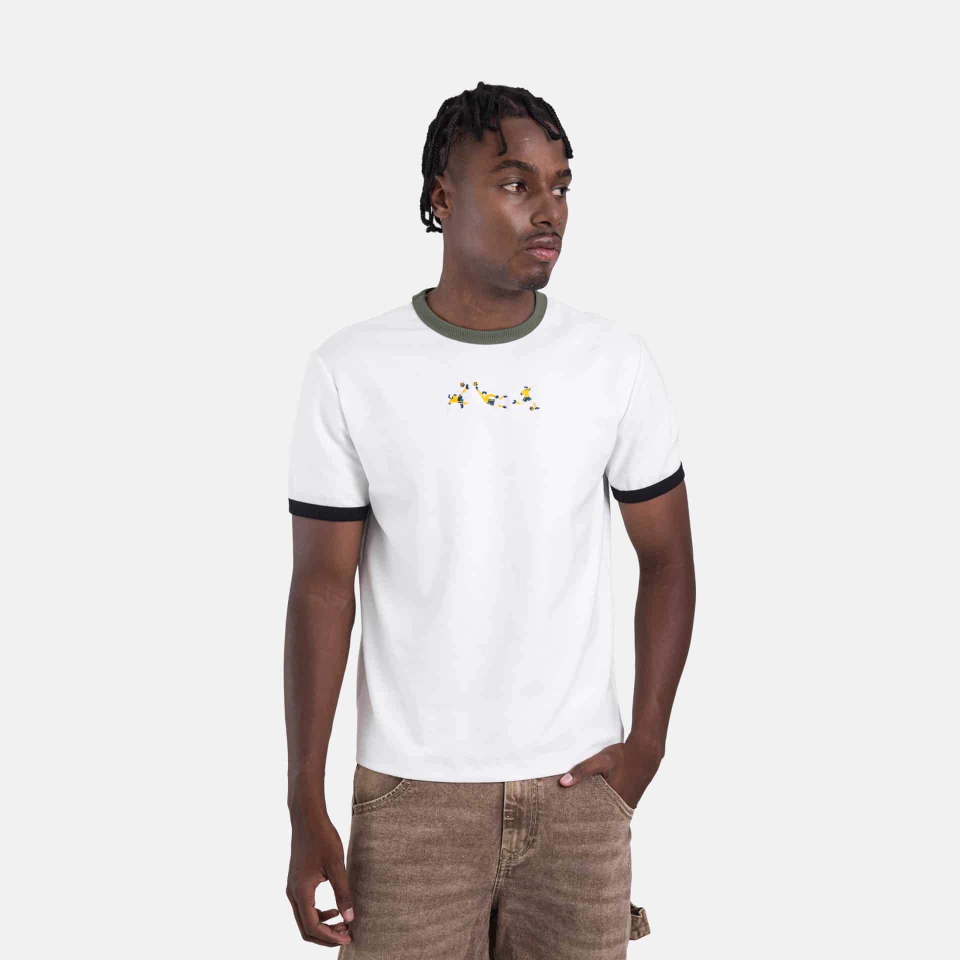 Gol Ringer Tee Ivory - miniatura 4