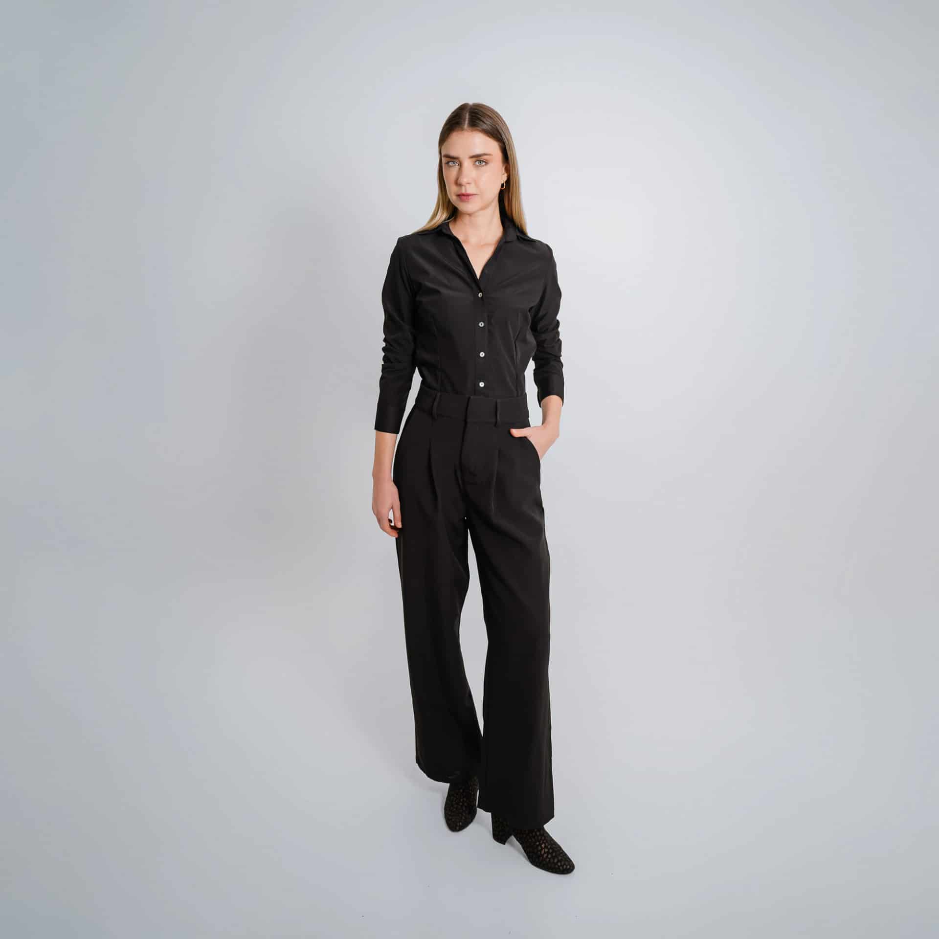 Pantalon Tiro Alto Bota Recta - miniatura 5