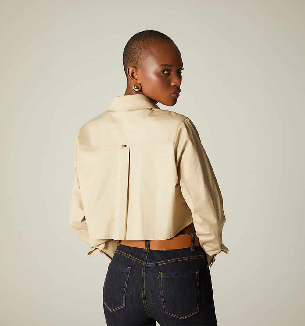 Blusa camisera boxy - miniatura 4